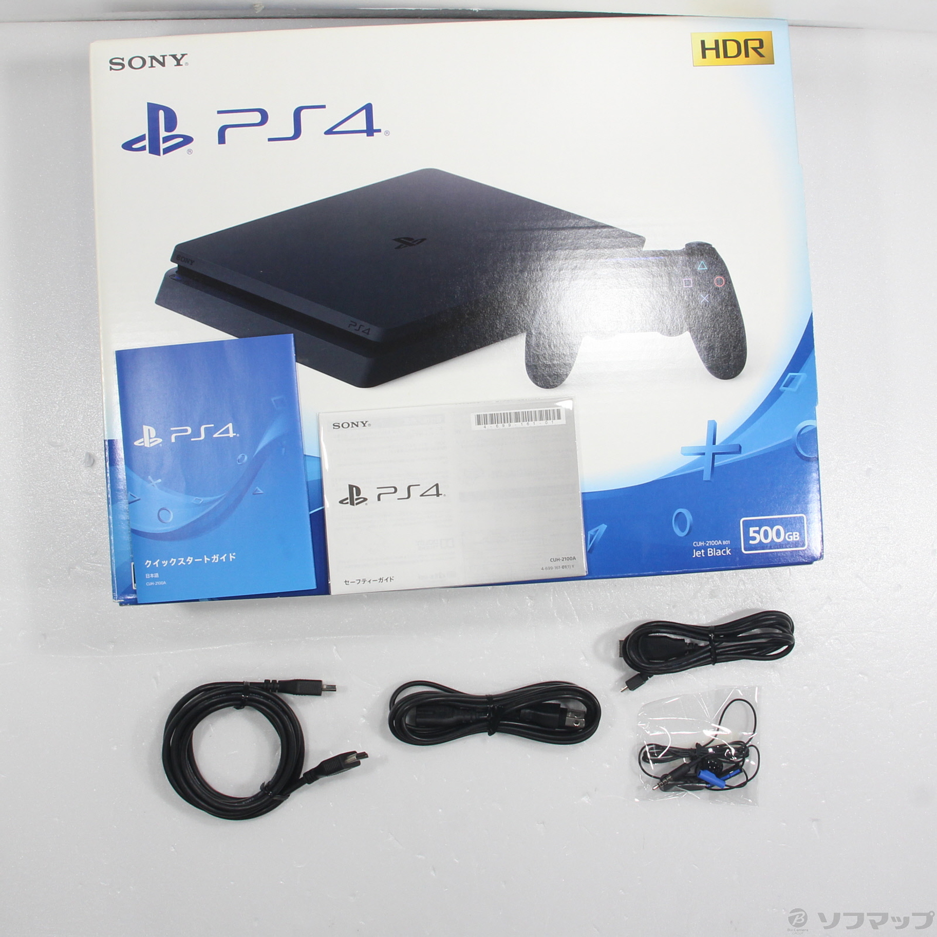 SONY PlayStation4 CUH-2100A 勇ましく ジェットブラック