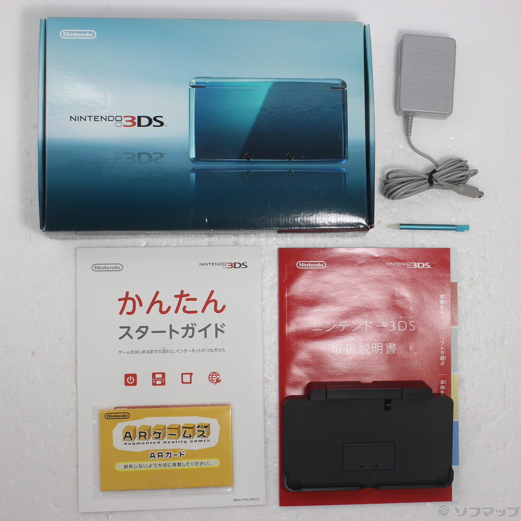中古】ニンテンドー3DS アクアブルー [2133056291189] - リコレ
