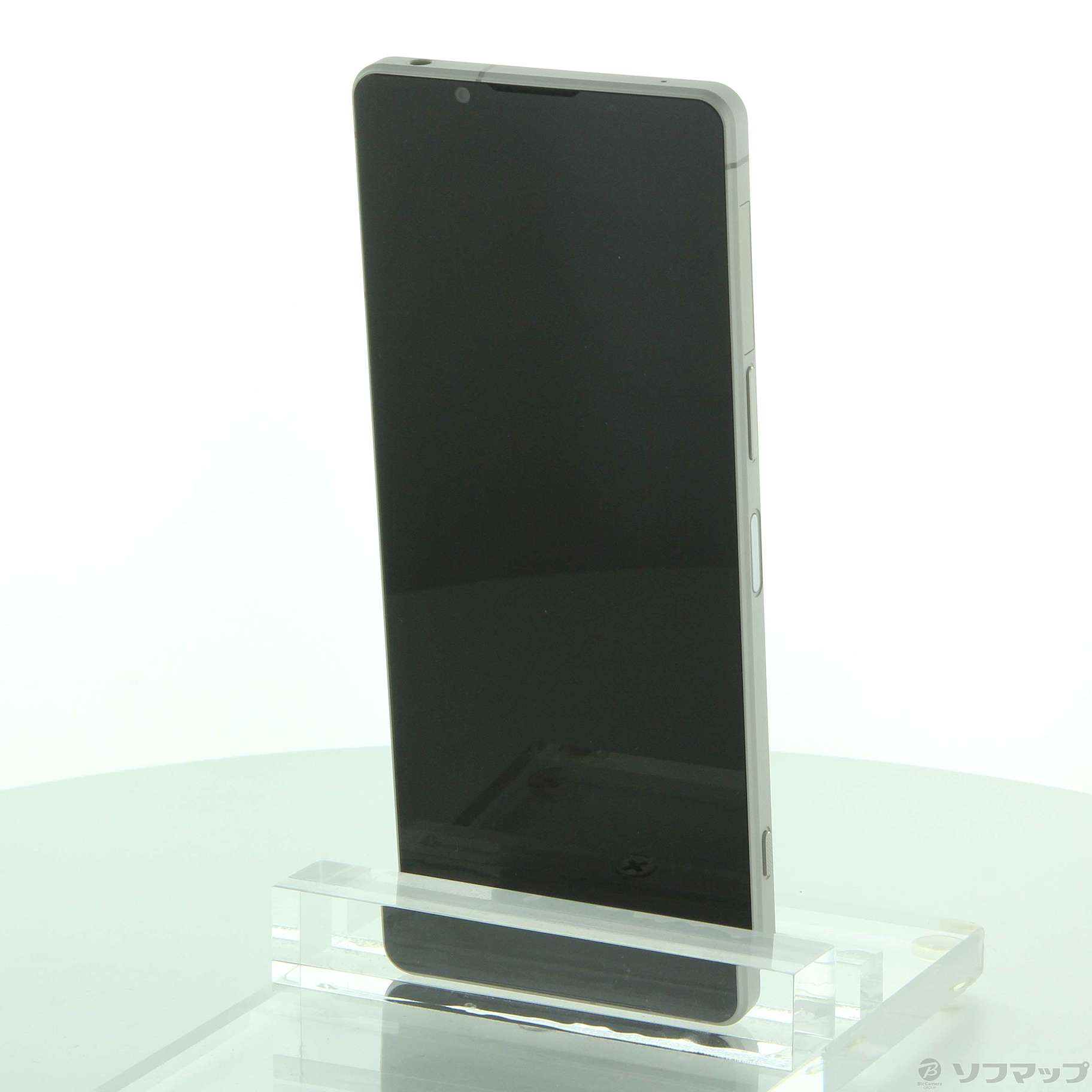 中古】Xperia 1 V 256GB プラチナシルバー SO-51D docomo SIMフリー  
