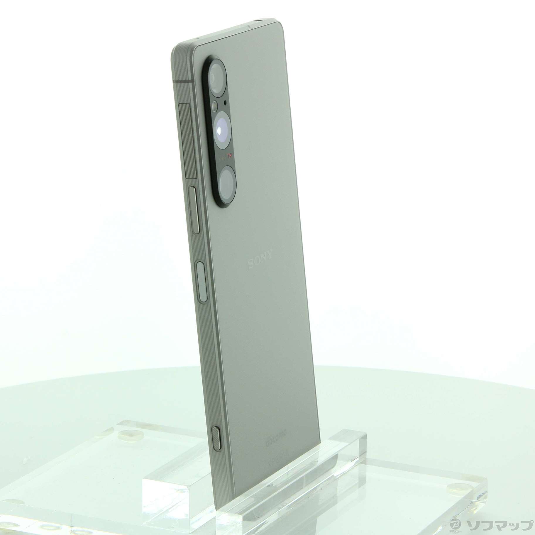 中古】Xperia 1 V 256GB プラチナシルバー SO-51D docomo SIM