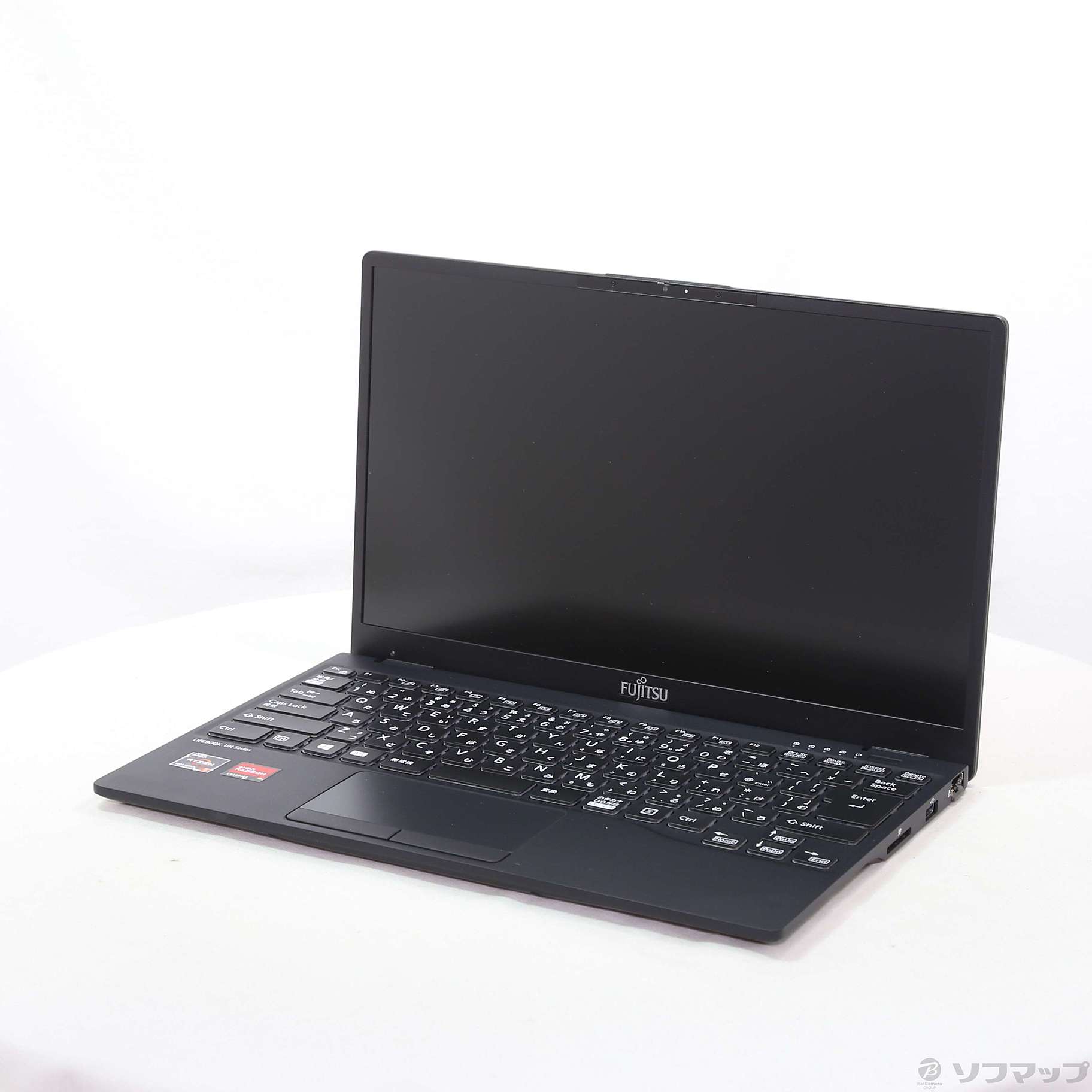 中古】〔展示品〕 LIFEBOOK UH75／H3 FMVU75H3B ピクトブラック