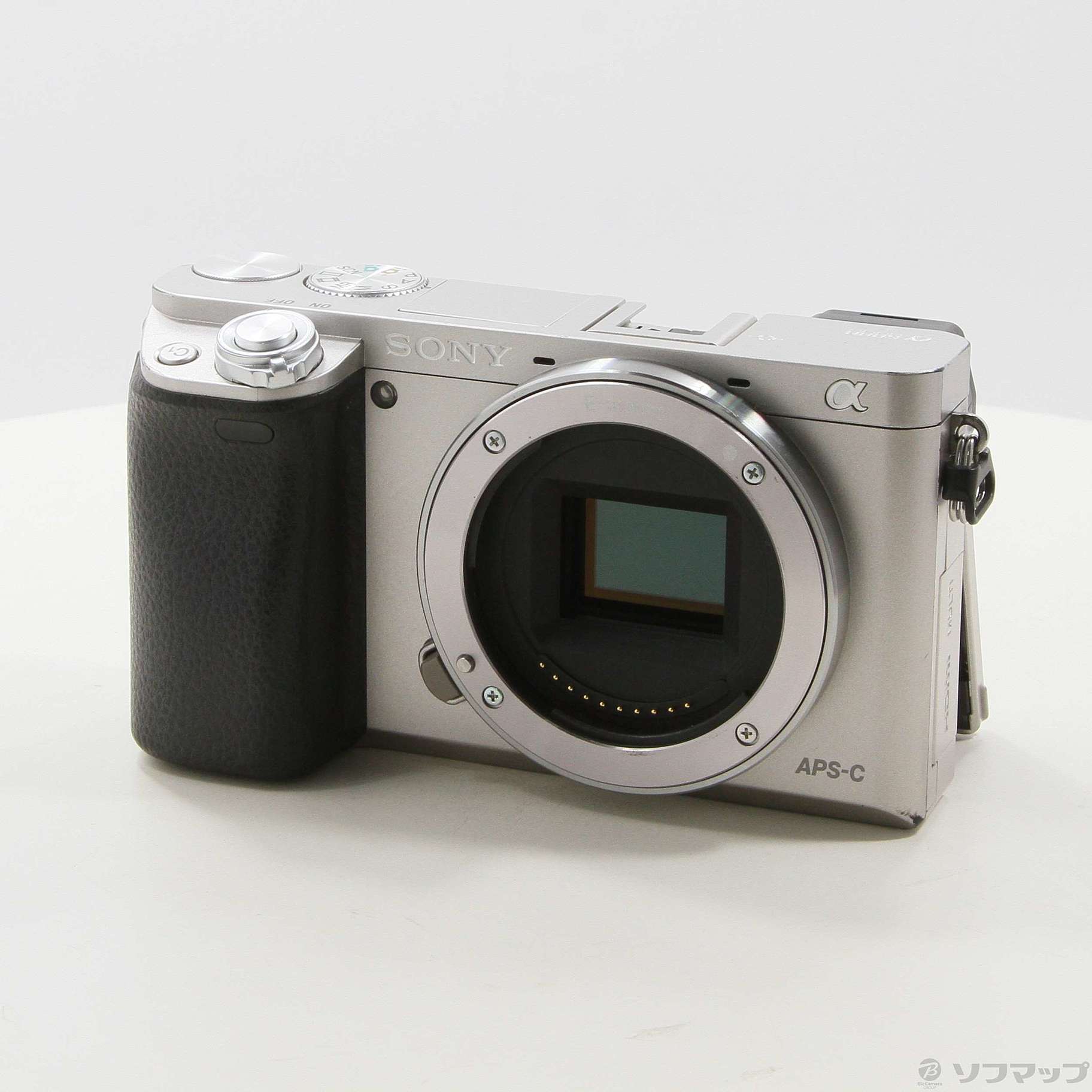 □美品□ ソニー SONY α6000 ボディ シルバー ILCE-6000 S #408009