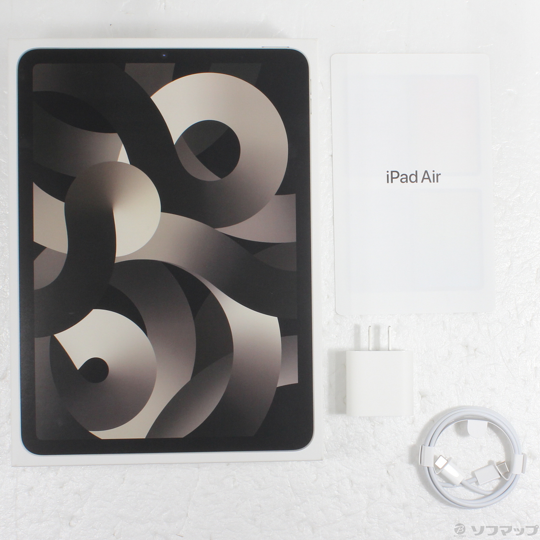 中古】iPad Air 第5世代 64GB スターライト NM9F3J／A Wi-Fi