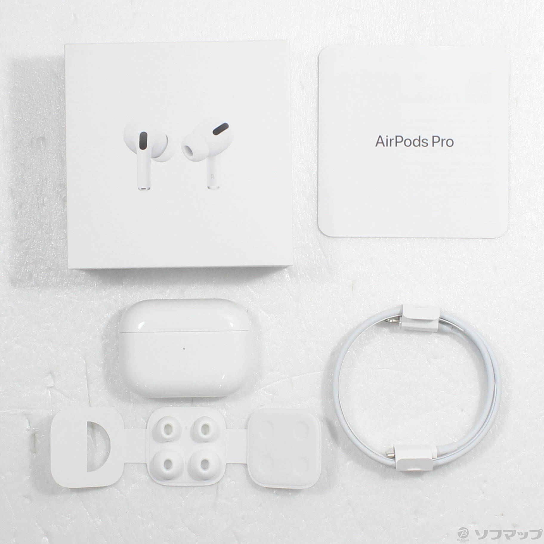中古】AirPods Pro 第1世代 MagSafe対応 MLWK3J／A ノイズあり