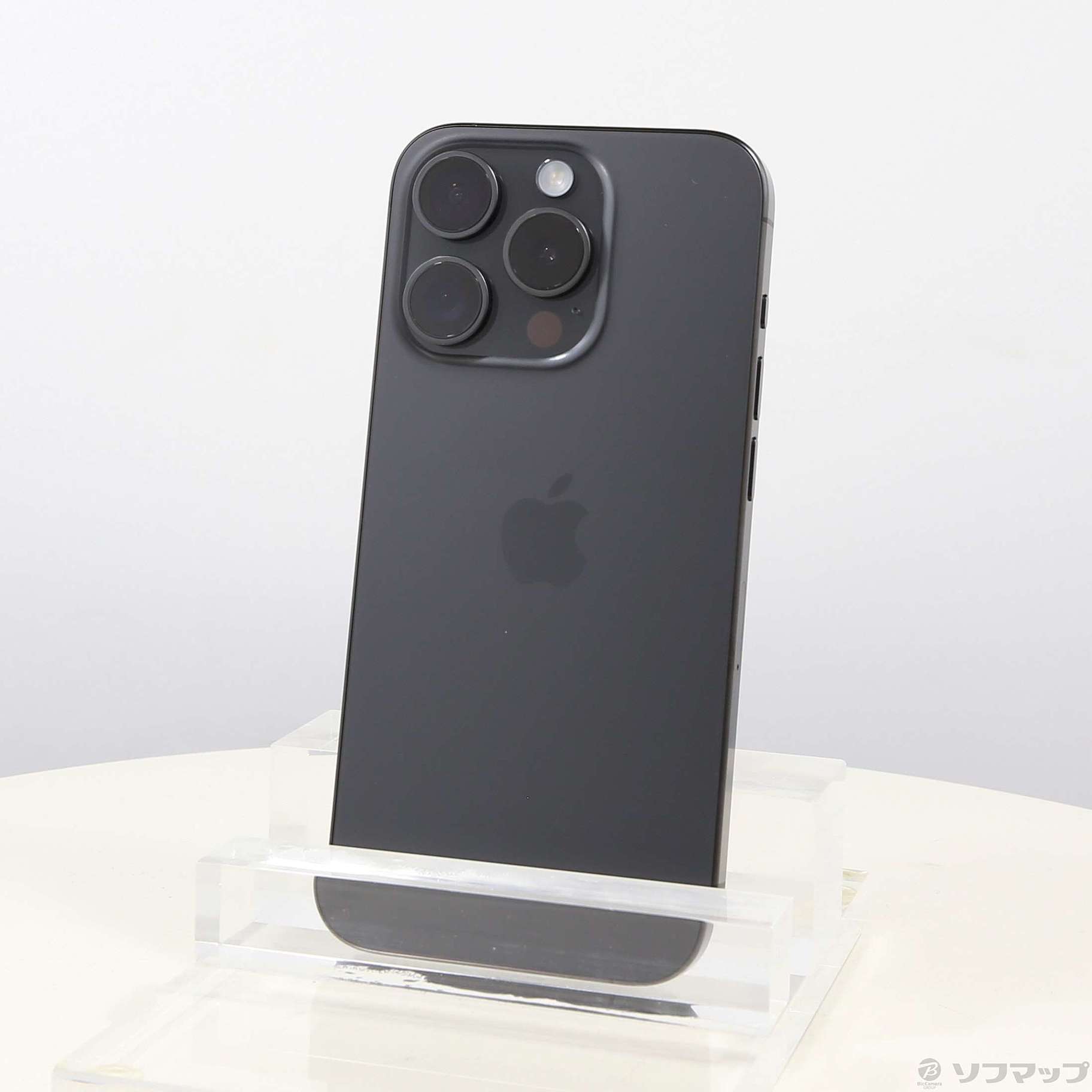 中古】iPhone15 Pro 512GB ブラックチタニウム MTUH3J／A SIMフリー [2133056326799] -  リコレ！|ビックカメラグループ ソフマップの中古通販サイト