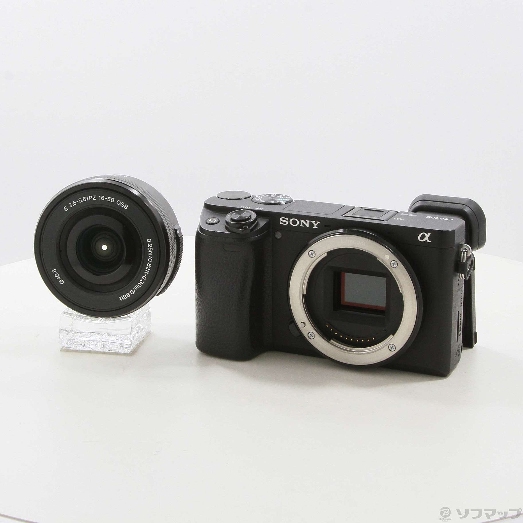 中古】α6400 ILCE-6400L パワーズームレンズキット ブラック [2133056328175] - リコレ！|ビックカメラグループ  ソフマップの中古通販サイト