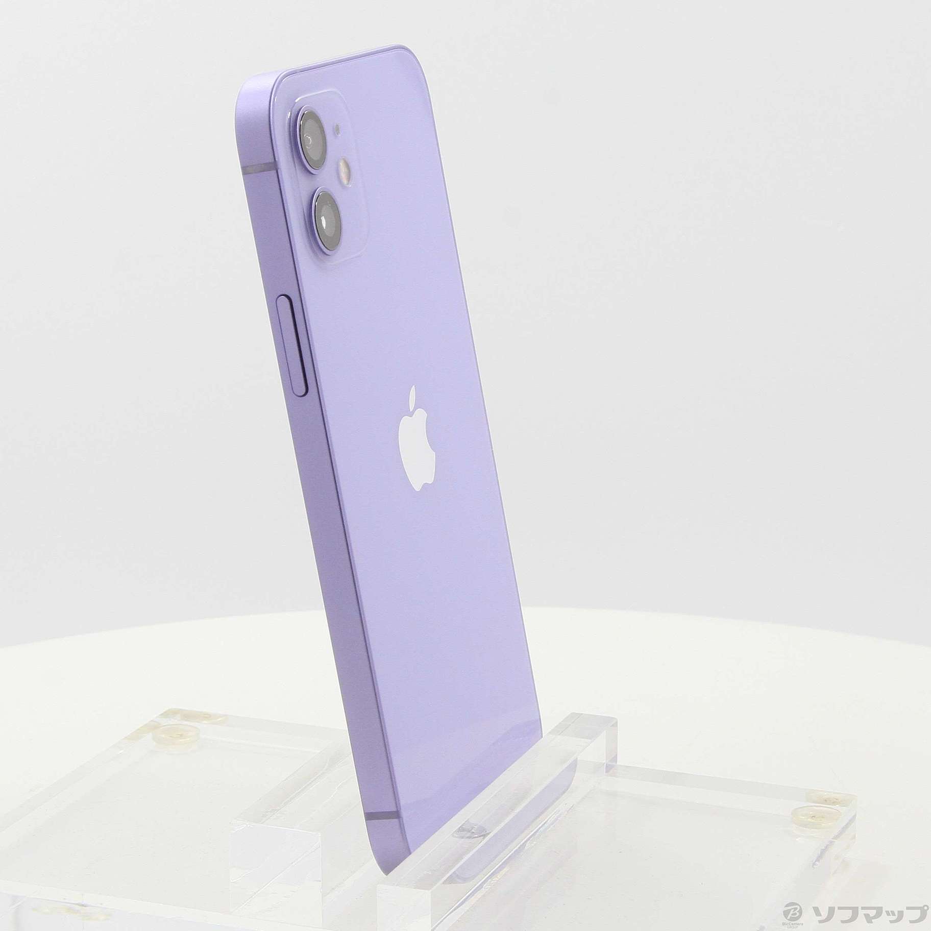 中古】iPhone12 64GB パープル MJNH3J／A SIMフリー [2133056331977