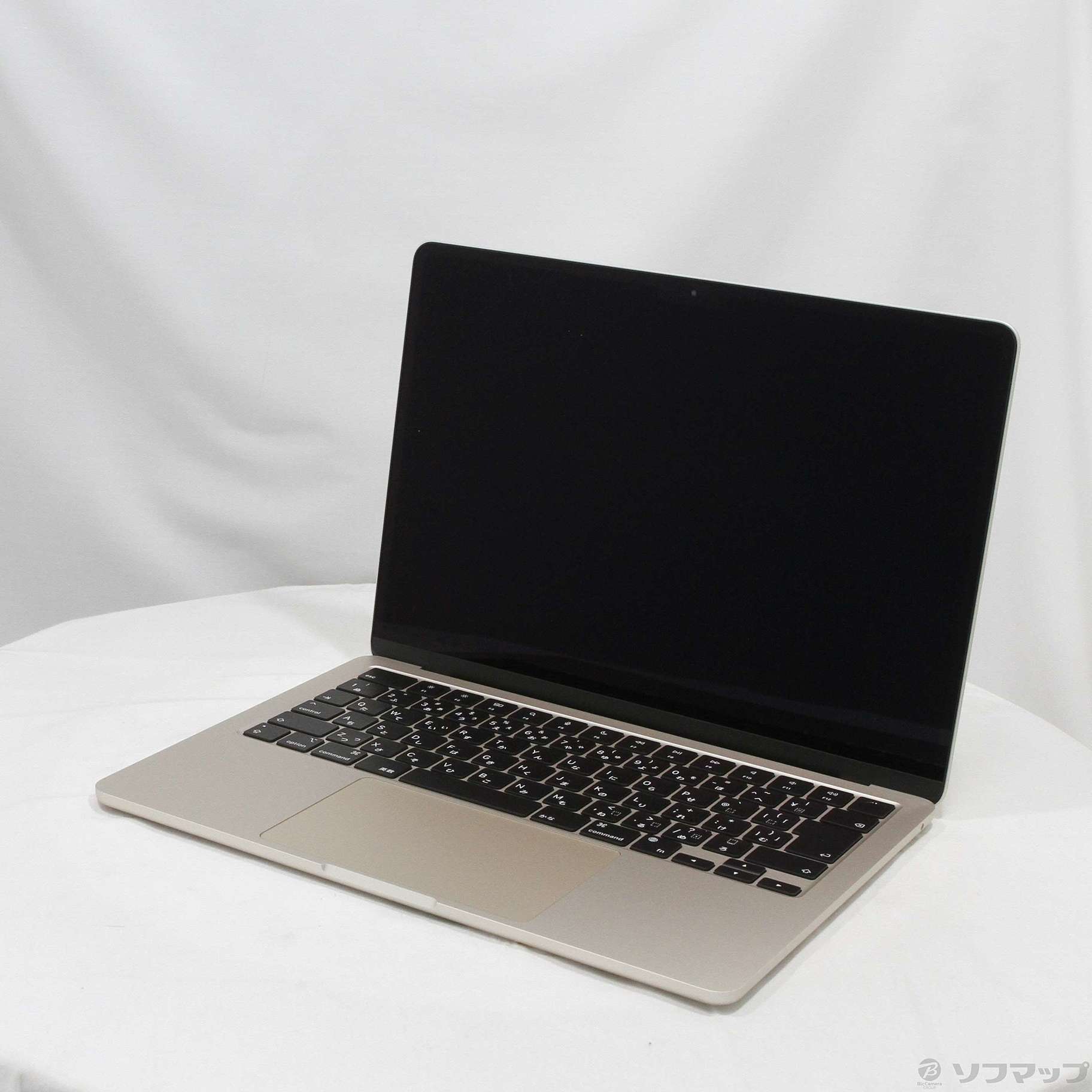 中古】MacBook Air 13.6-inch Mid-2022 MLY13J／A Apple M2 8コアCPU_8コアGPU 8GB  SSD256GB スターライト 〔12.6 Monterey〕 [2133056332264] - リコレ！|ビックカメラグループ  ソフマップの中古通販サイト