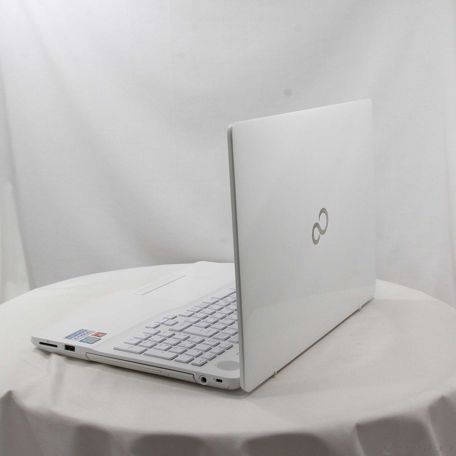 中古】LIFEBOOK AH50／D1 FMVA50D1WP プレミアムホワイト 〔Windows 10〕 ［Core i7 7700HQ  (2.8GHz)／4GB／HDD1TB／15.6インチワイド］ [2133056335289] - リコレ！|ビックカメラグループ  ソフマップの中古通販サイト