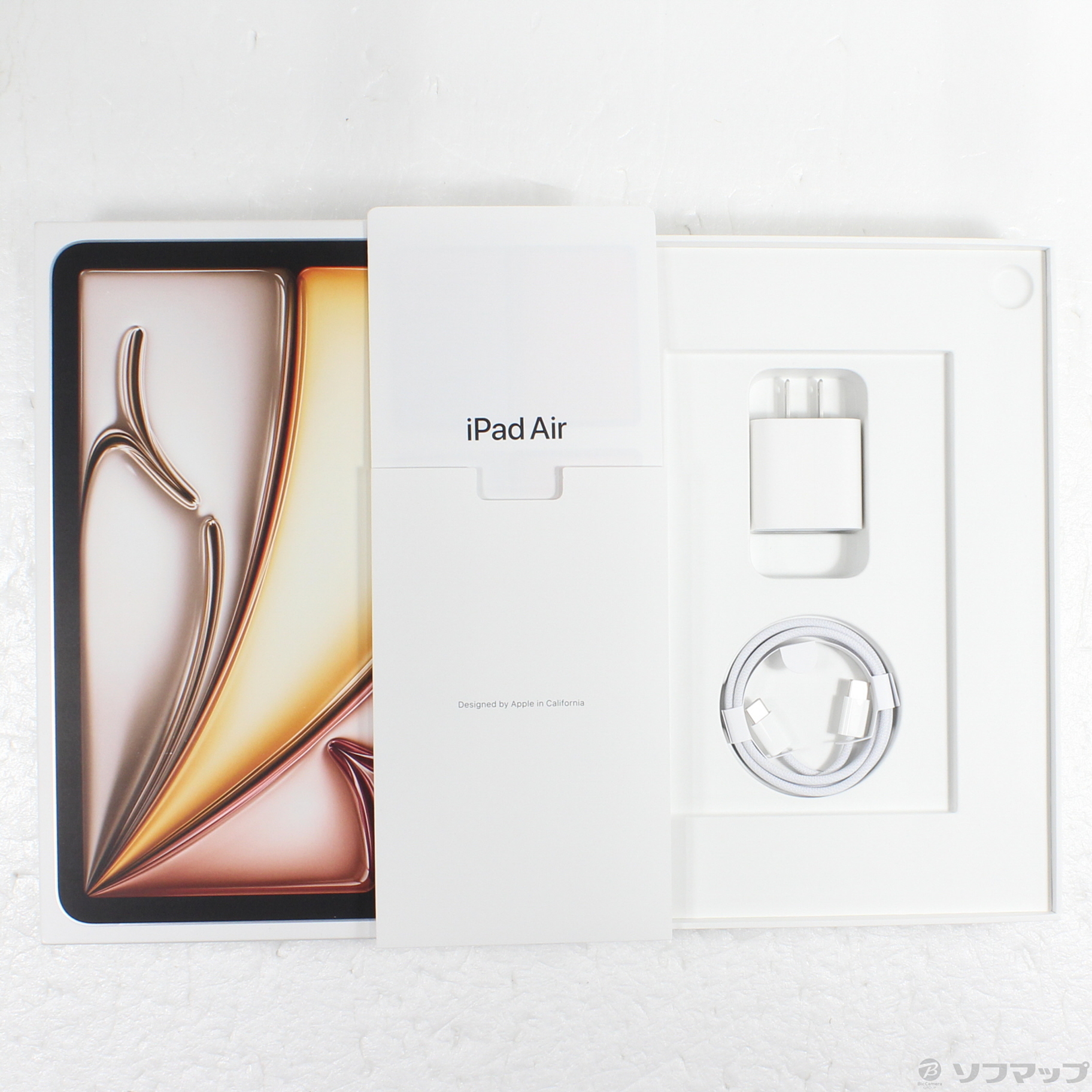 中古】iPad Air 11インチ 第6世代 128GB スターライト MUWE3J／A Wi-Fi