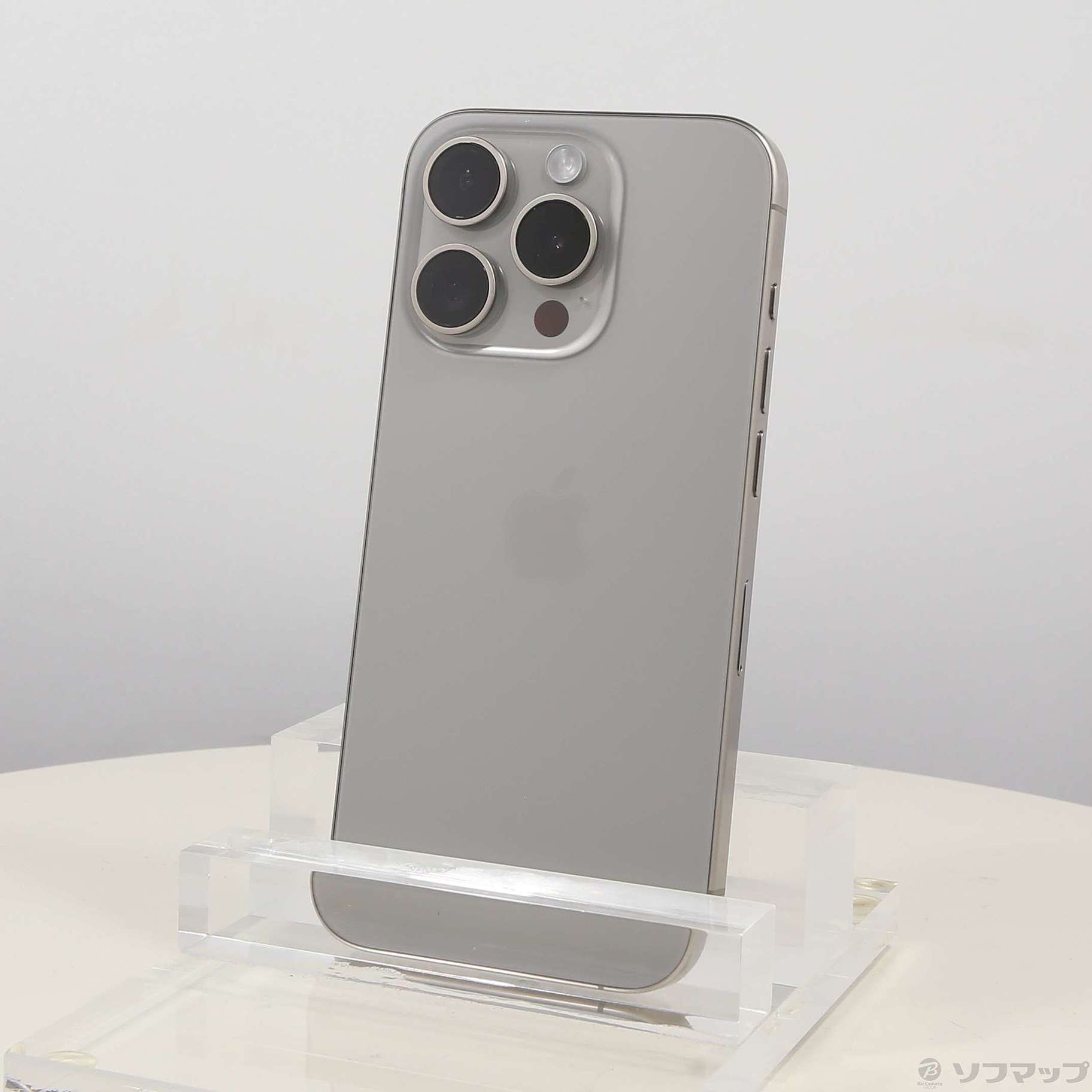 中古】iPhone15 Pro 128GB ナチュラルチタニウム MTU93J／A SIMフリー [2133056343345] -  リコレ！|ビックカメラグループ ソフマップの中古通販サイト