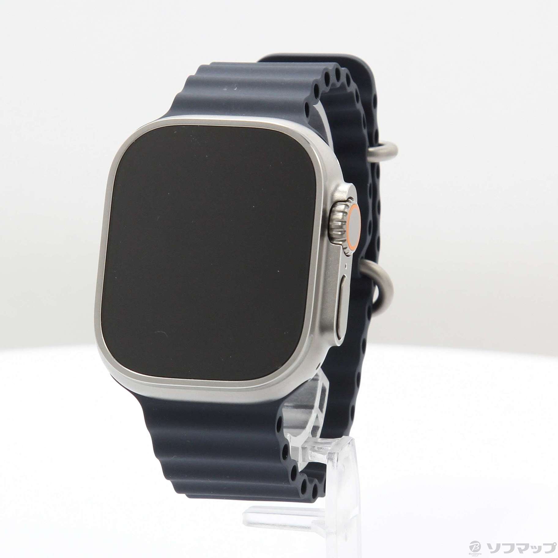 Apple Watch Ultra GPS + Cellular 49mm チタニウムケース ミッドナイトオーシャンバンド