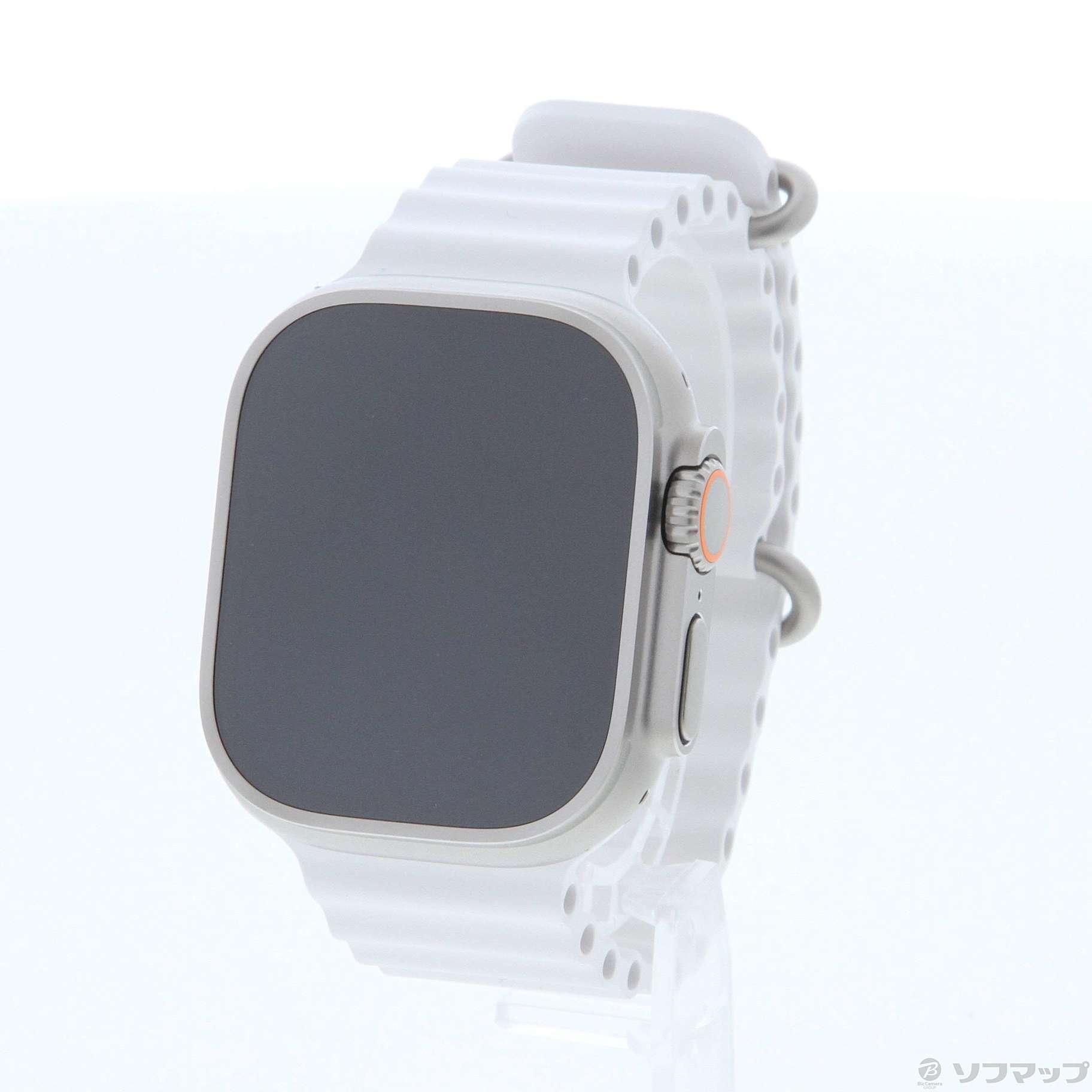 中古】Apple Watch Ultra GPS + Cellular 49mm チタニウムケース ホワイトオーシャンバンド  [2133056346087] - リコレ！|ビックカメラグループ ソフマップの中古通販サイト