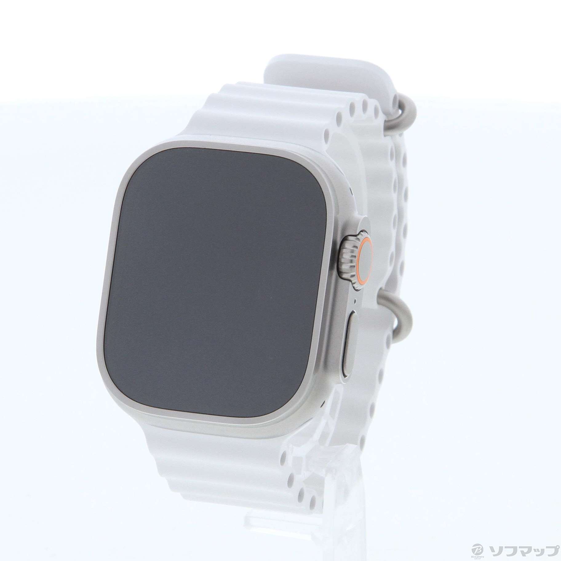 中古】Apple Watch Ultra GPS + Cellular 49mm チタニウムケース ホワイトオーシャンバンド  [2133056346155] - リコレ！|ビックカメラグループ ソフマップの中古通販サイト