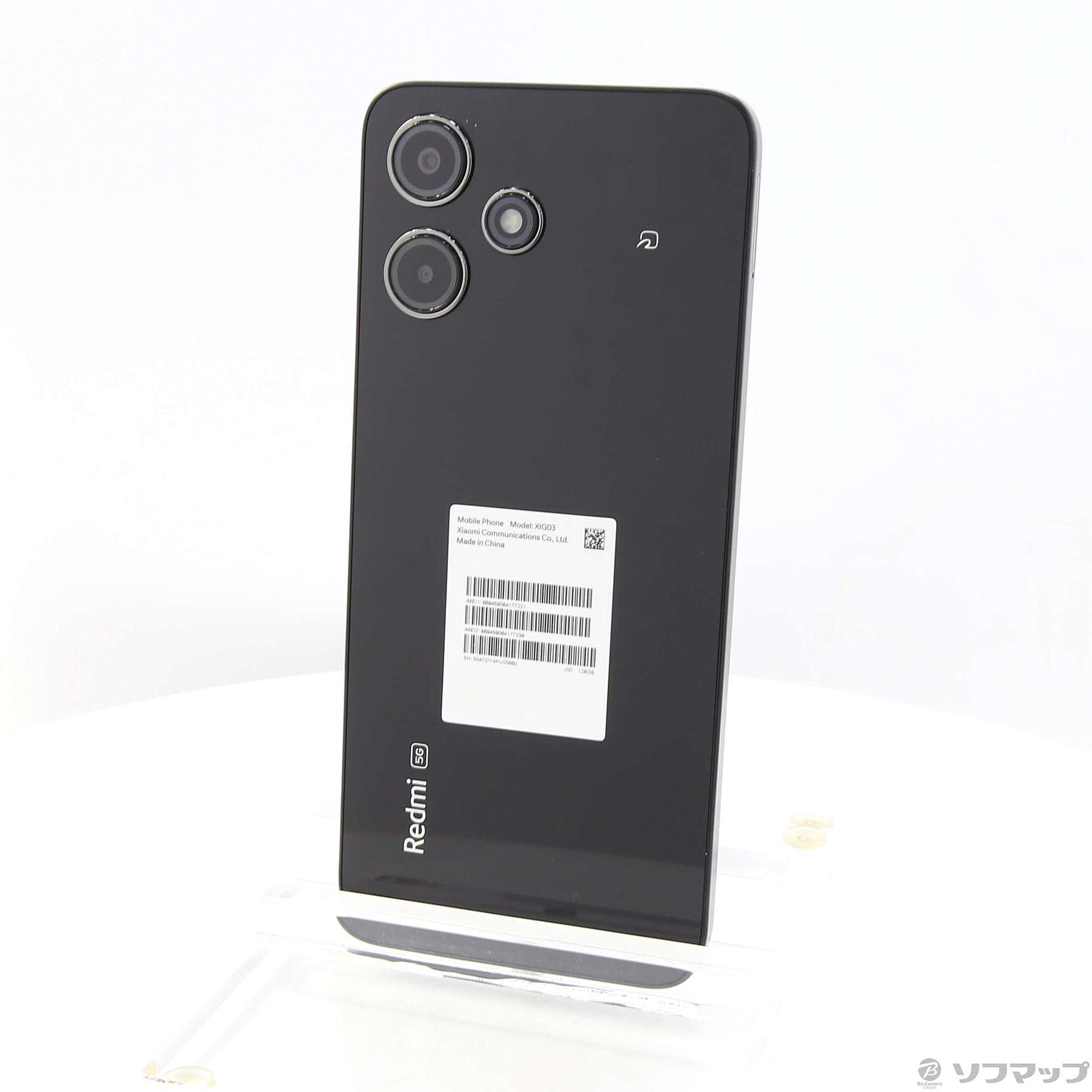 Redmi 12 5G 128GB ミッドナイトブラック XIG03 au SIMフリー