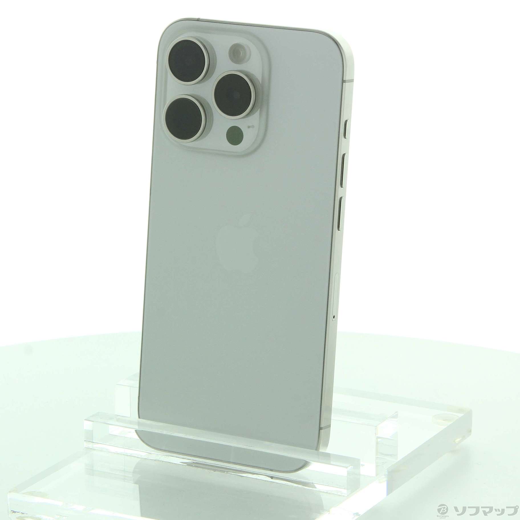 中古】iPhone15 Pro 128GB ホワイトチタニウム MTU83J／A SIMフリー 
