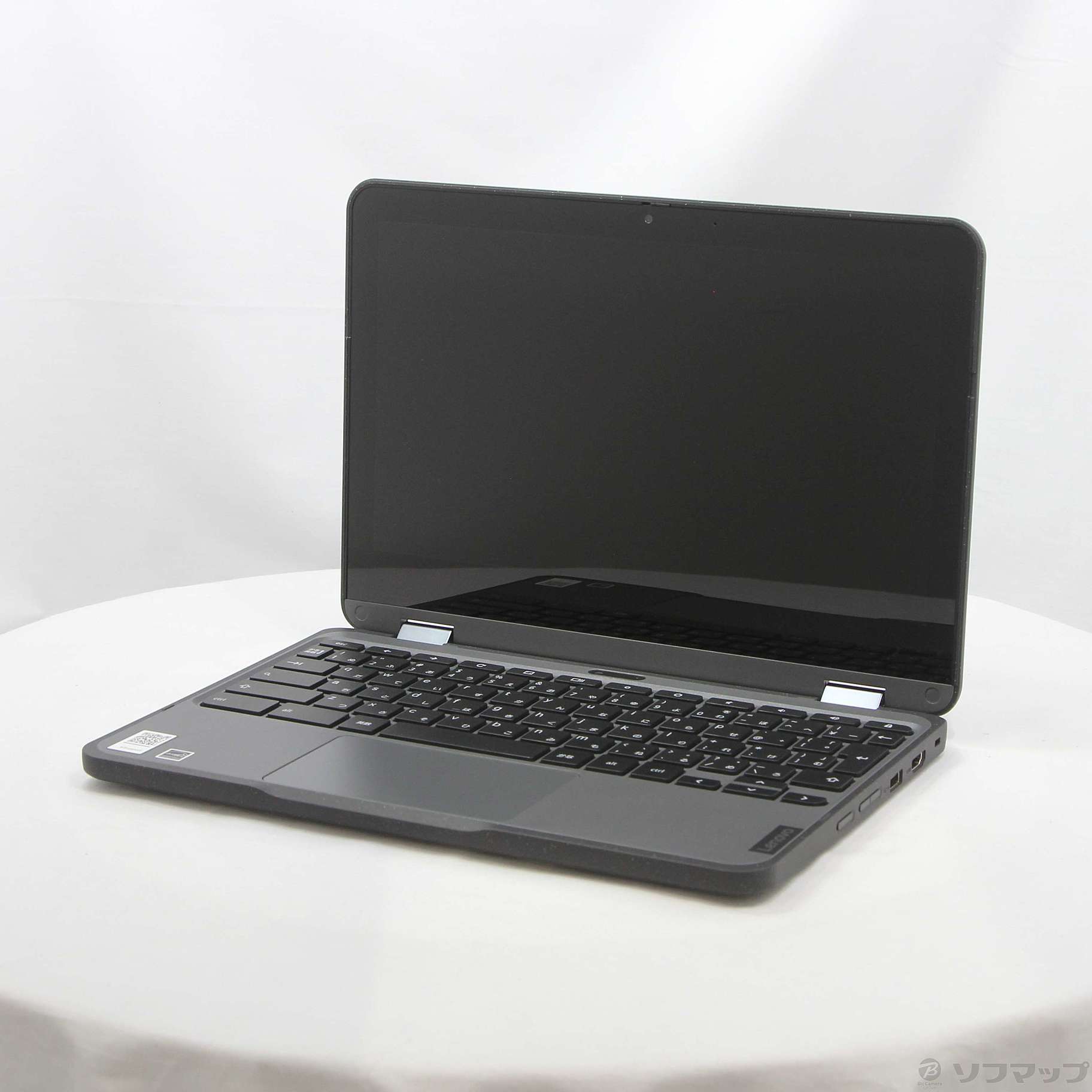 中古】Lenovo 300e Chromebook Gen3 82J9S00R00 ダークグレー ［AMD 3015Ce  (1.2GHz)／4GB／eMMC32GB／11.6インチワイド］ [2133056368638] - リコレ！|ビックカメラグループ  ソフマップの中古通販サイト