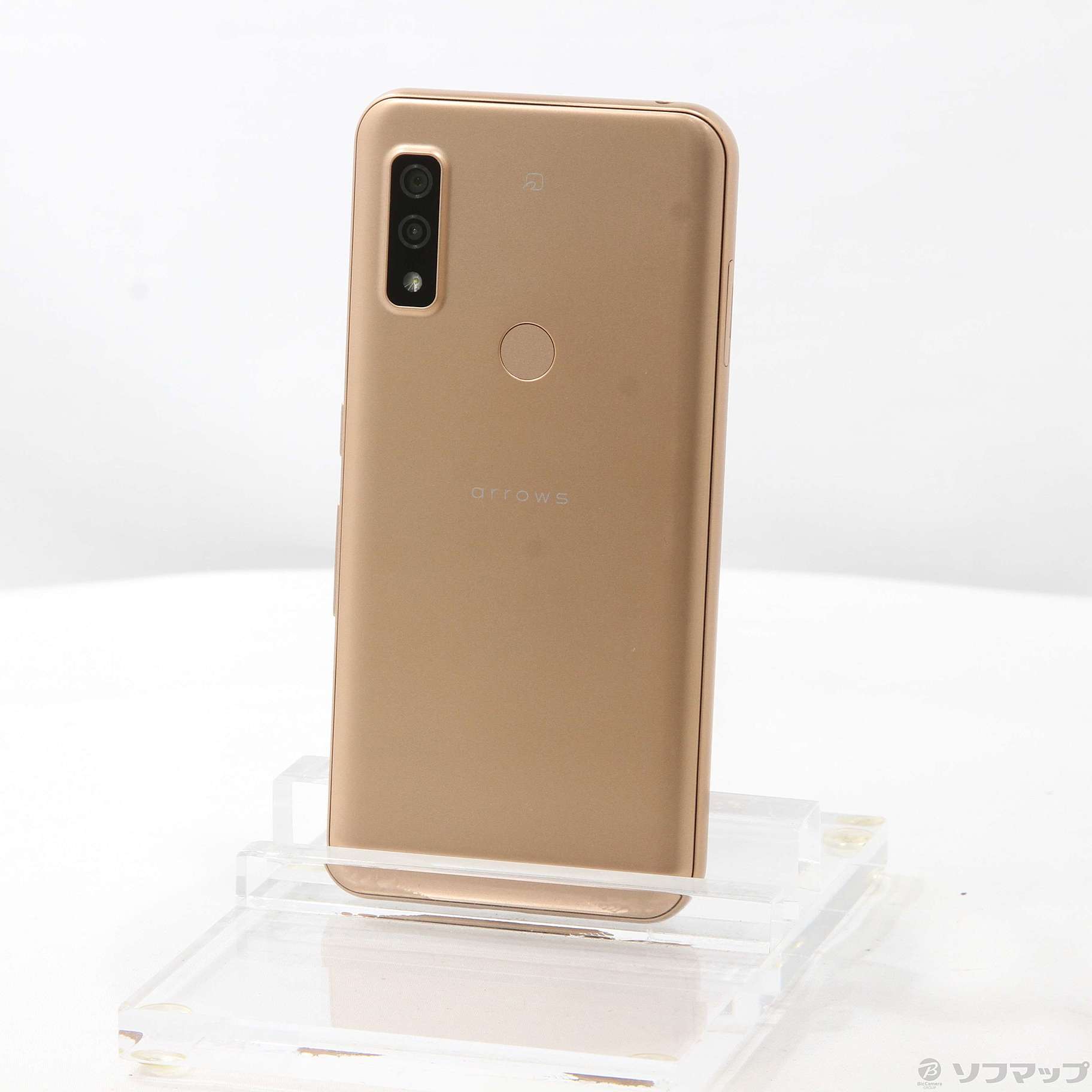 中古】arrows We 64GB ローズゴールド FCG01 au SIMフリー