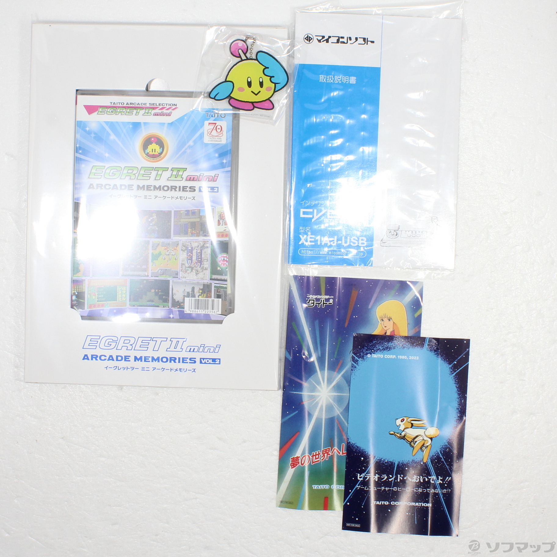 新品未使用　アーケードメモリーズ　vol.2 EGRET II mini用SDカード「アーケードメモリーズVOL.2」，12月21