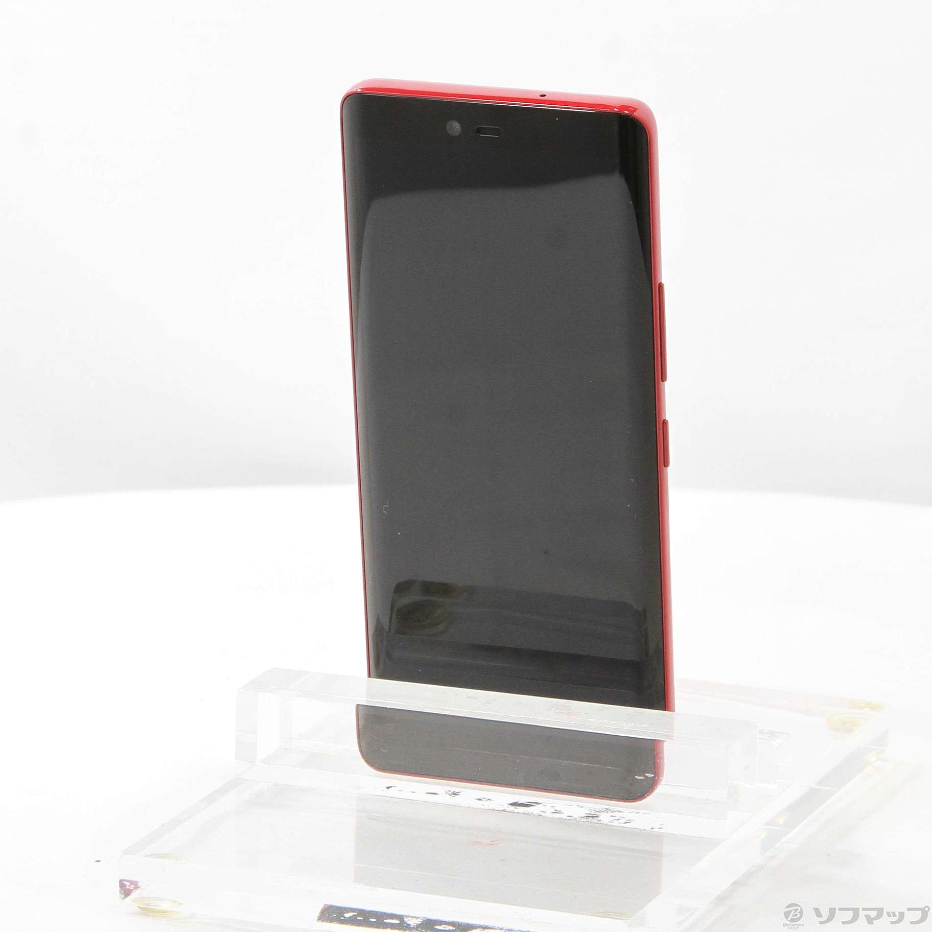 中古】Rakuten Hand 5G 128GB クリムゾンレッド P780 楽天 SIMフリー 
