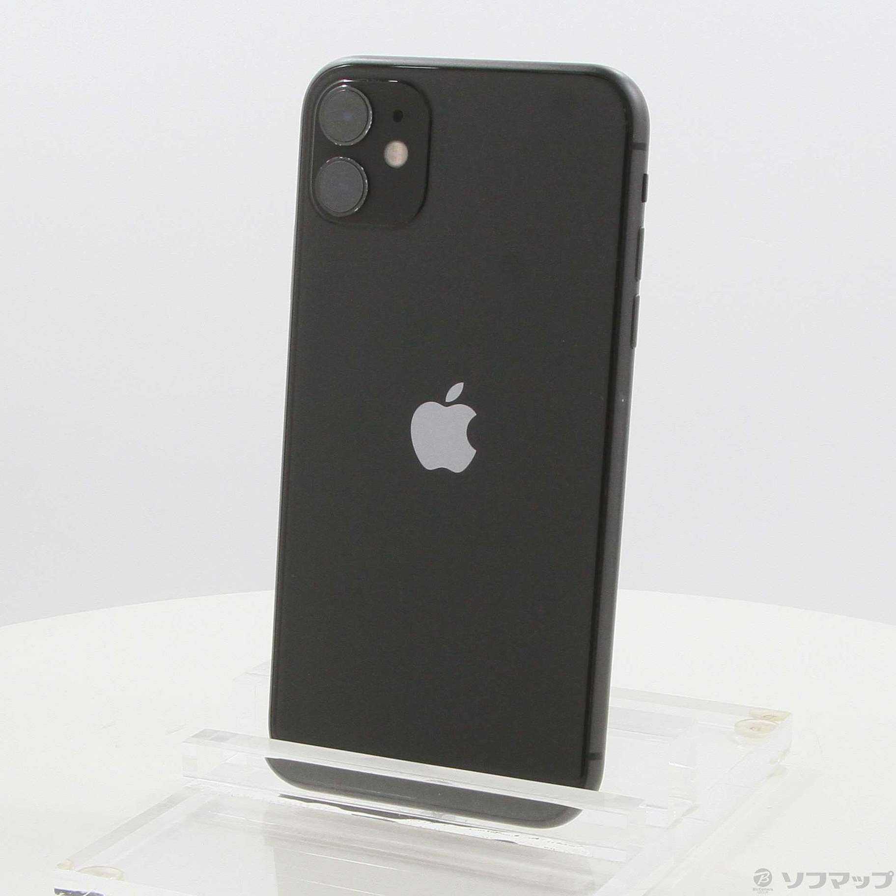 中古】iPhone11 128GB ブラック MWM02J／A SIMフリー [2133056387813