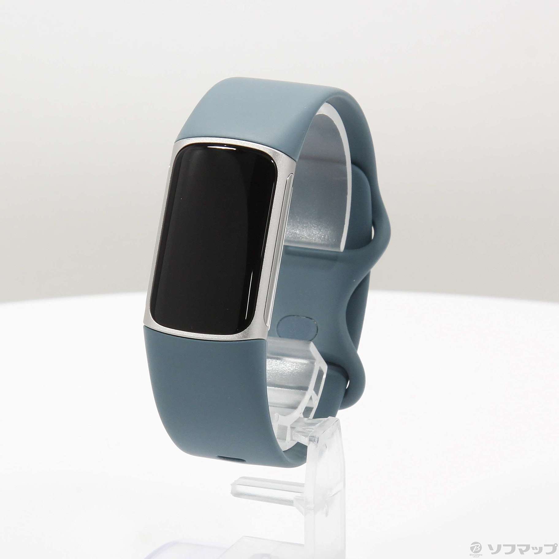 中古】Fitbit Charge5 スチールブルー FB421SRBU-FRCJK [2133056392787 