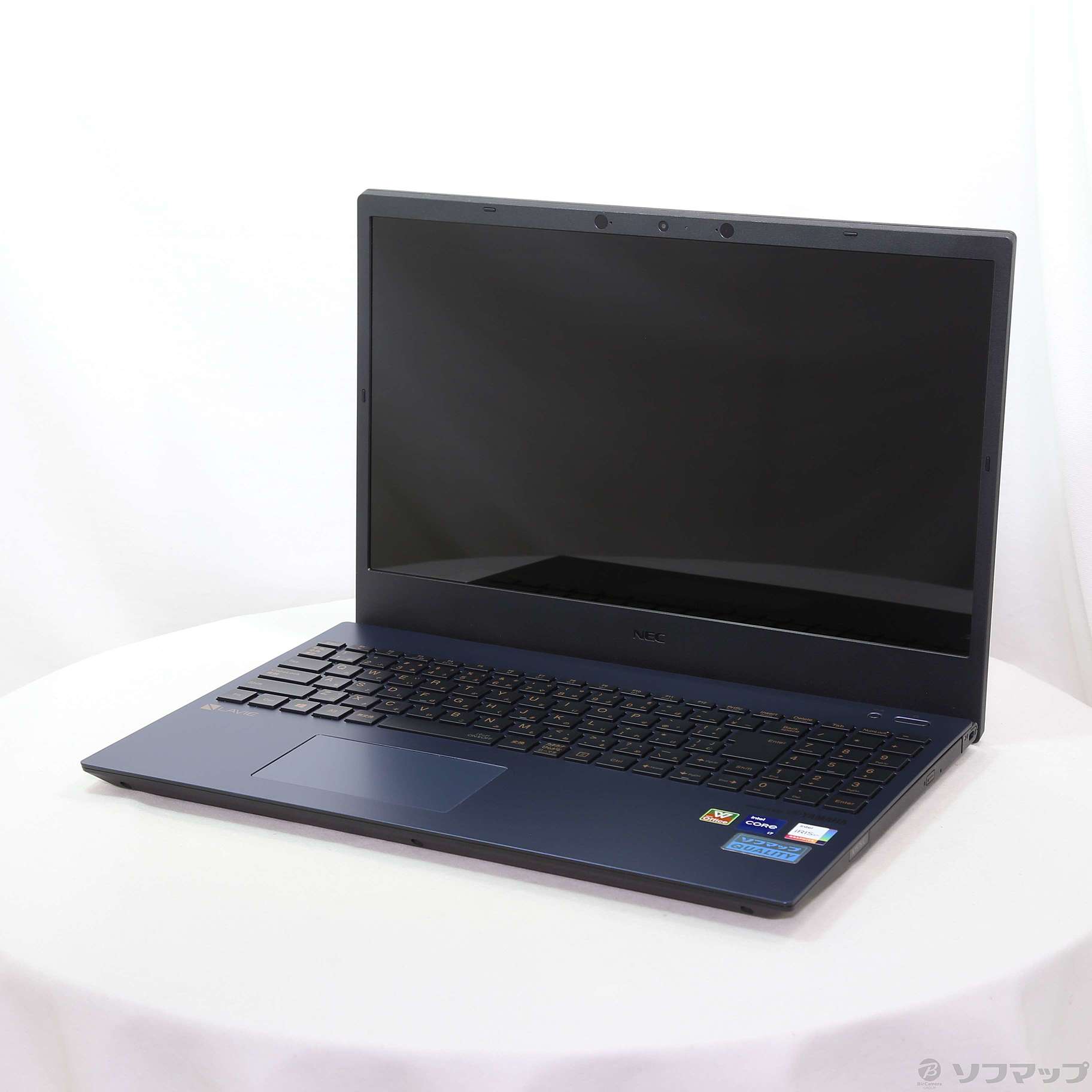 中古】LaVie N15 N1575／CAL PC-N1575CAL ネイビーブルー ［Core i7 1165G7  (2.8GHz)／8GB／SSD512GB／15.6インチワイド］ [2133056410511] - リコレ！|ビックカメラグループ  ソフマップの中古通販サイト