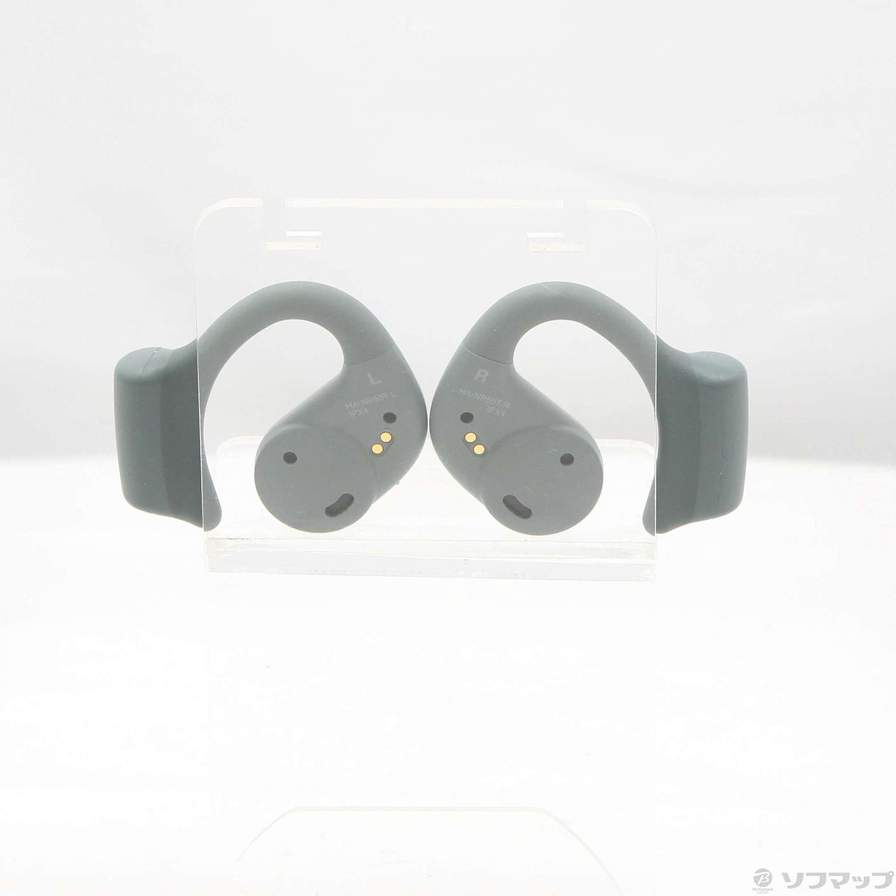 中古】Victor nearphones セージグリーン HA-NP50T-G [2133056413185