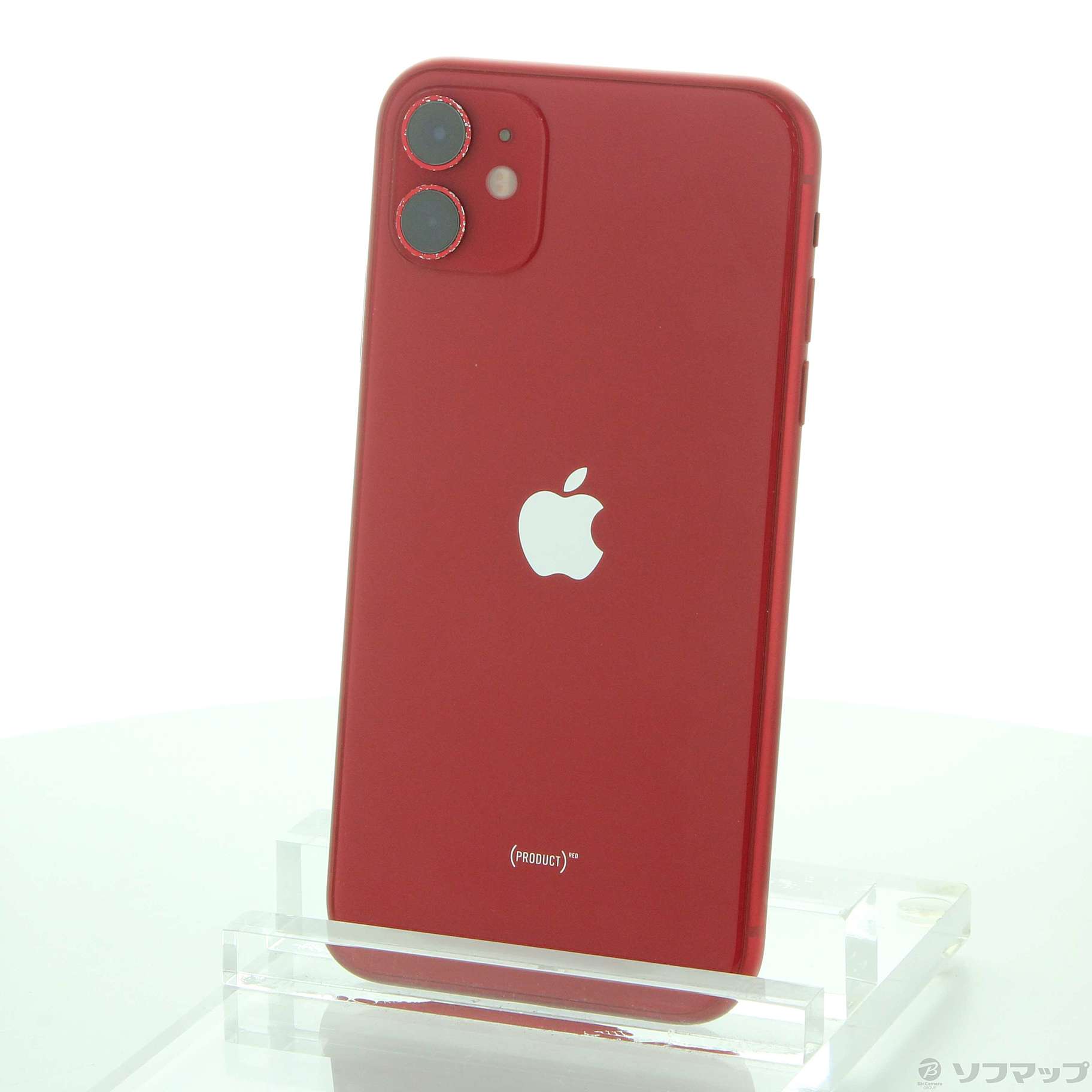 中古】iPhone11 64GB プロダクトレッド MWLV2J／A SIMフリー  
