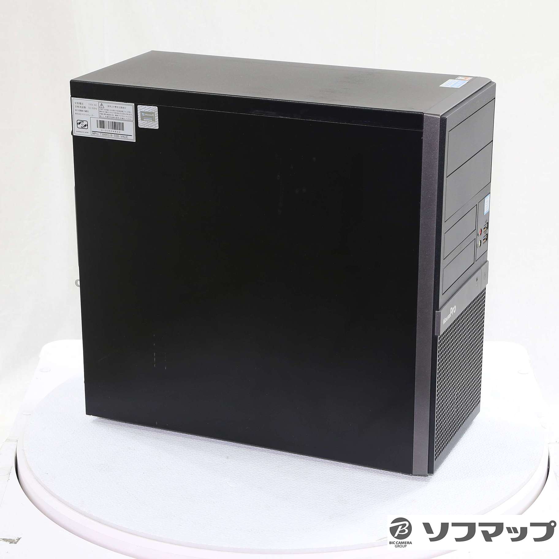 中古】MousePro MPrp-T398XG18-SSD-VALIC 〔Windows 10