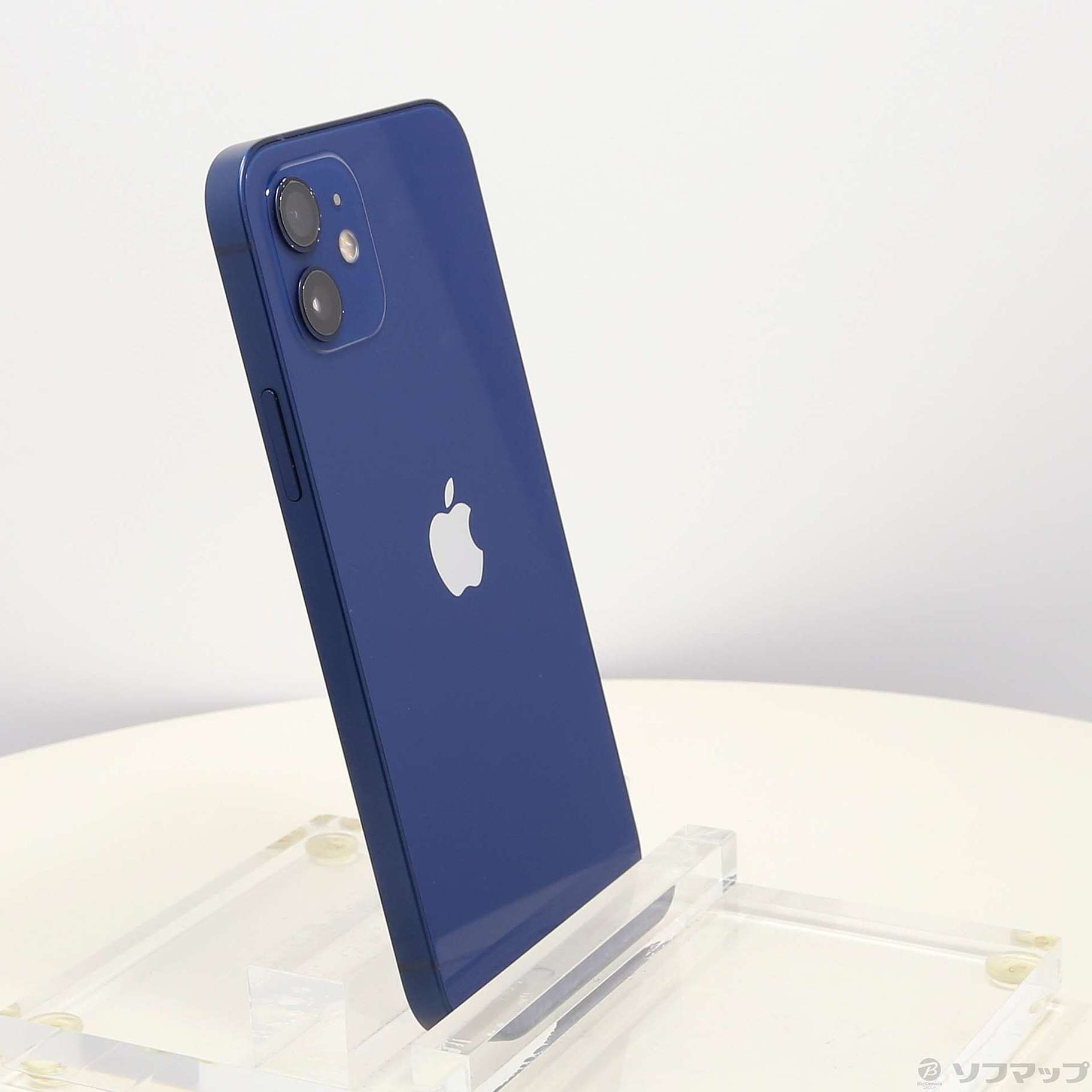 中古】iPhone12 64GB ブルー MGHR3J／A SoftBank [2133056431509