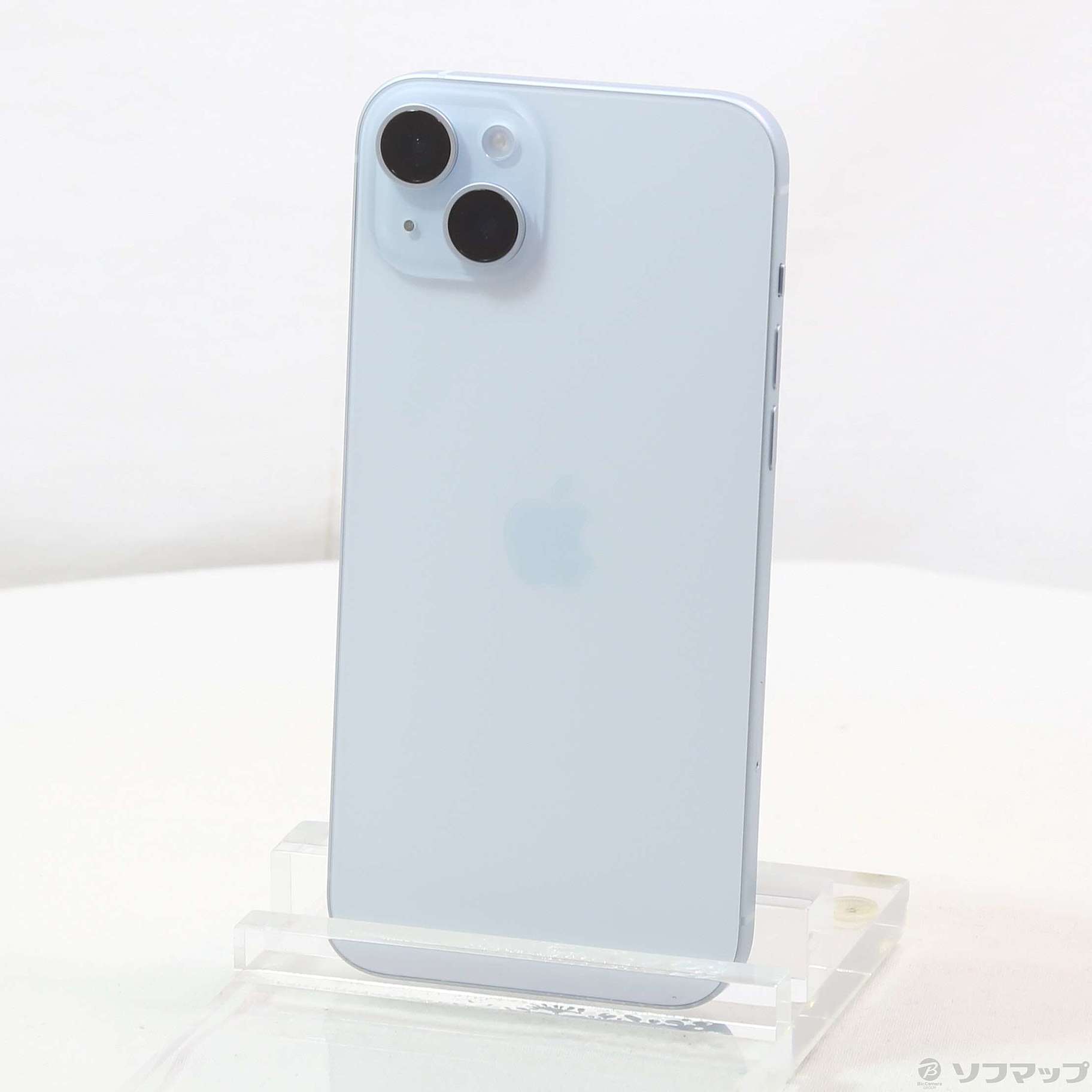 中古】iPhone15 Plus 128GB ブルー MU0D3J／A SIMフリー 