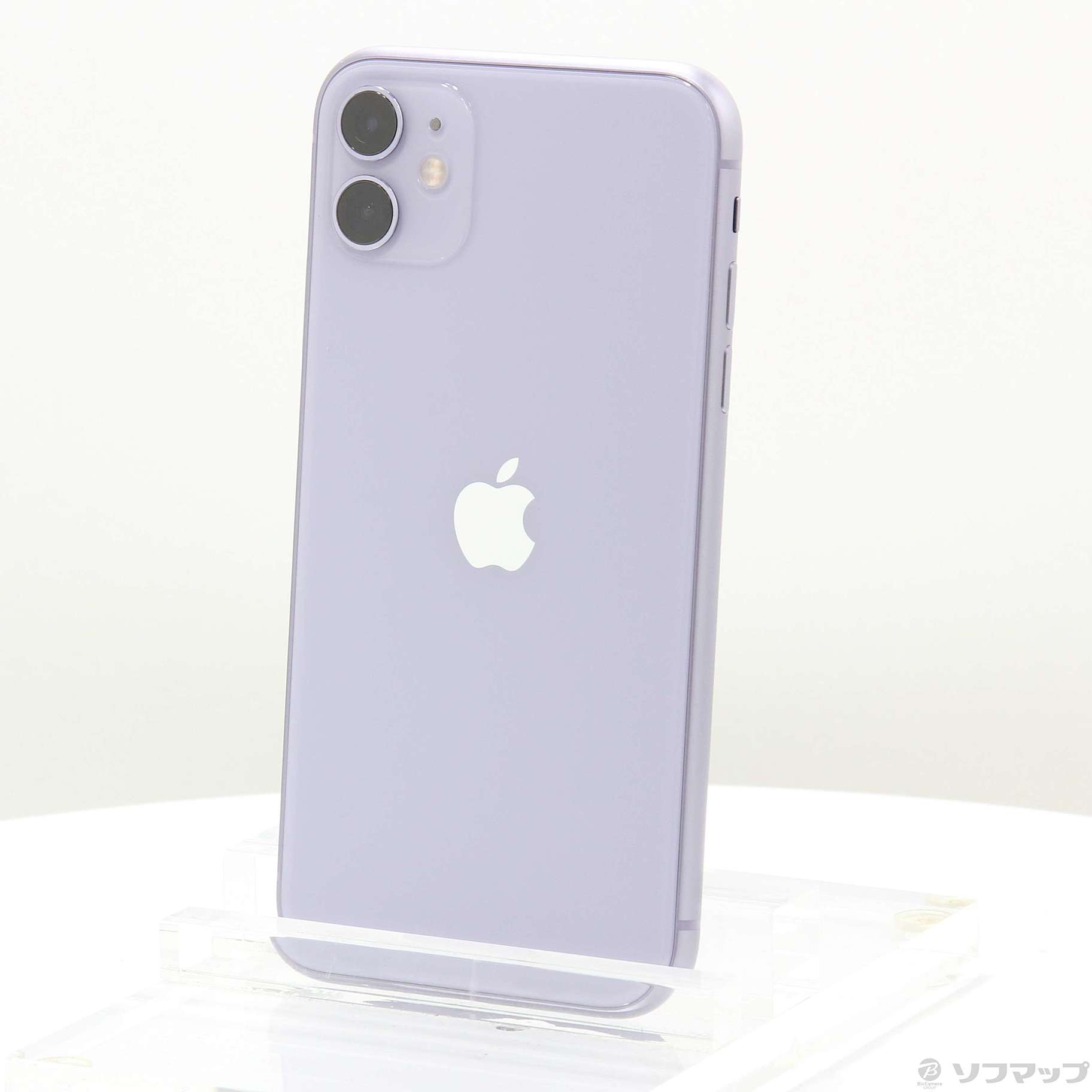 中古】iPhone11 64GB パープル MWLX2J／A SIMフリー [2133056435514 