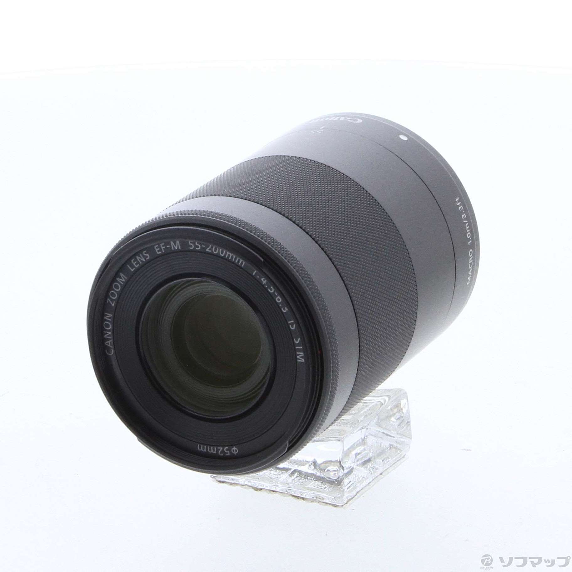 中古】EF-M 55-200mm F4.5-6.3 IS STM グラファイト [2133056435590] - リコレ！|ビックカメラグループ  ソフマップの中古通販サイト