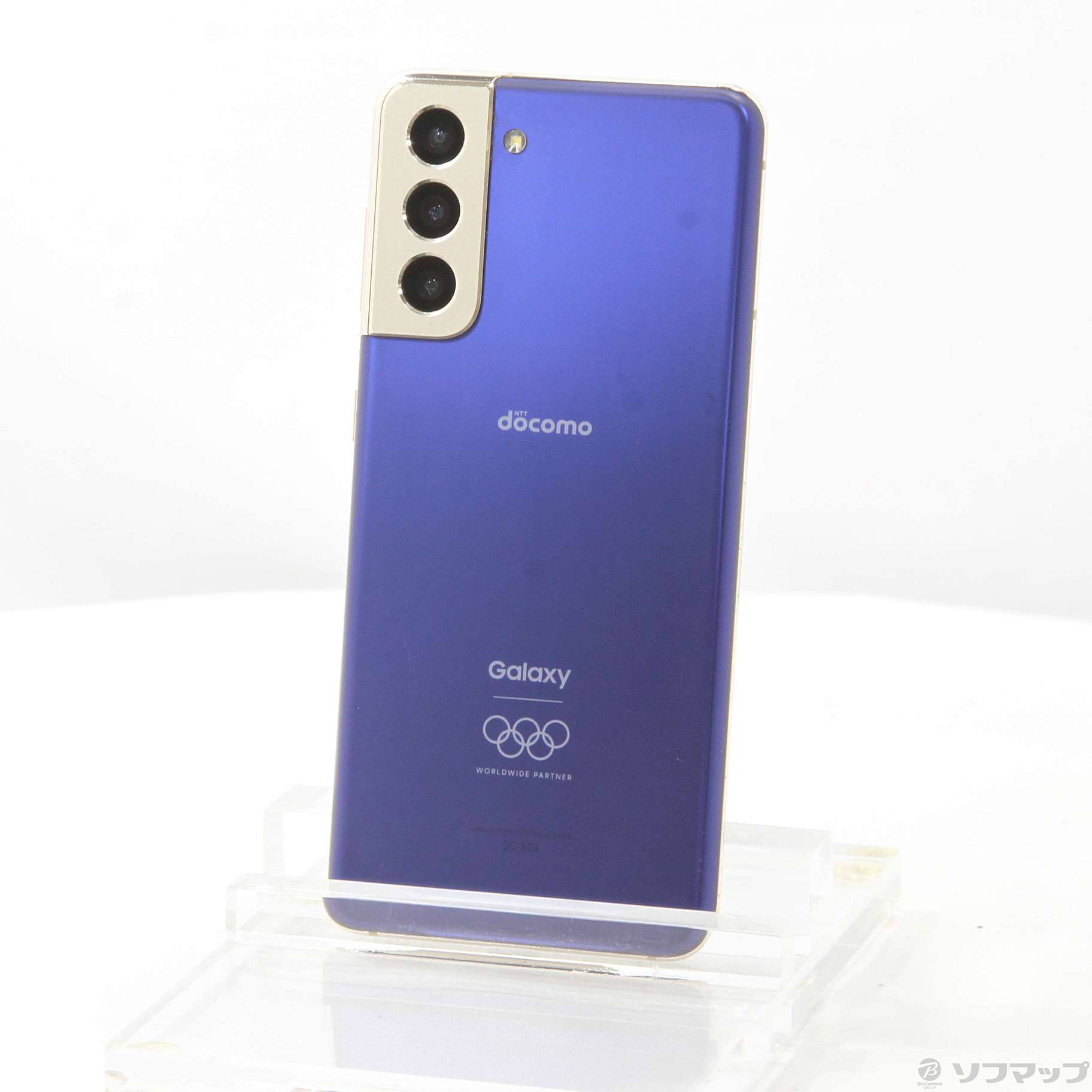 中古】Galaxy S21 5G Olympic Games Edition 256GB ファントムブルー SC-51B docomoロック解除 SIMフリー [2133056436535] - リコレ！|ビックカメラグループ ソフマップの中古通販サイト