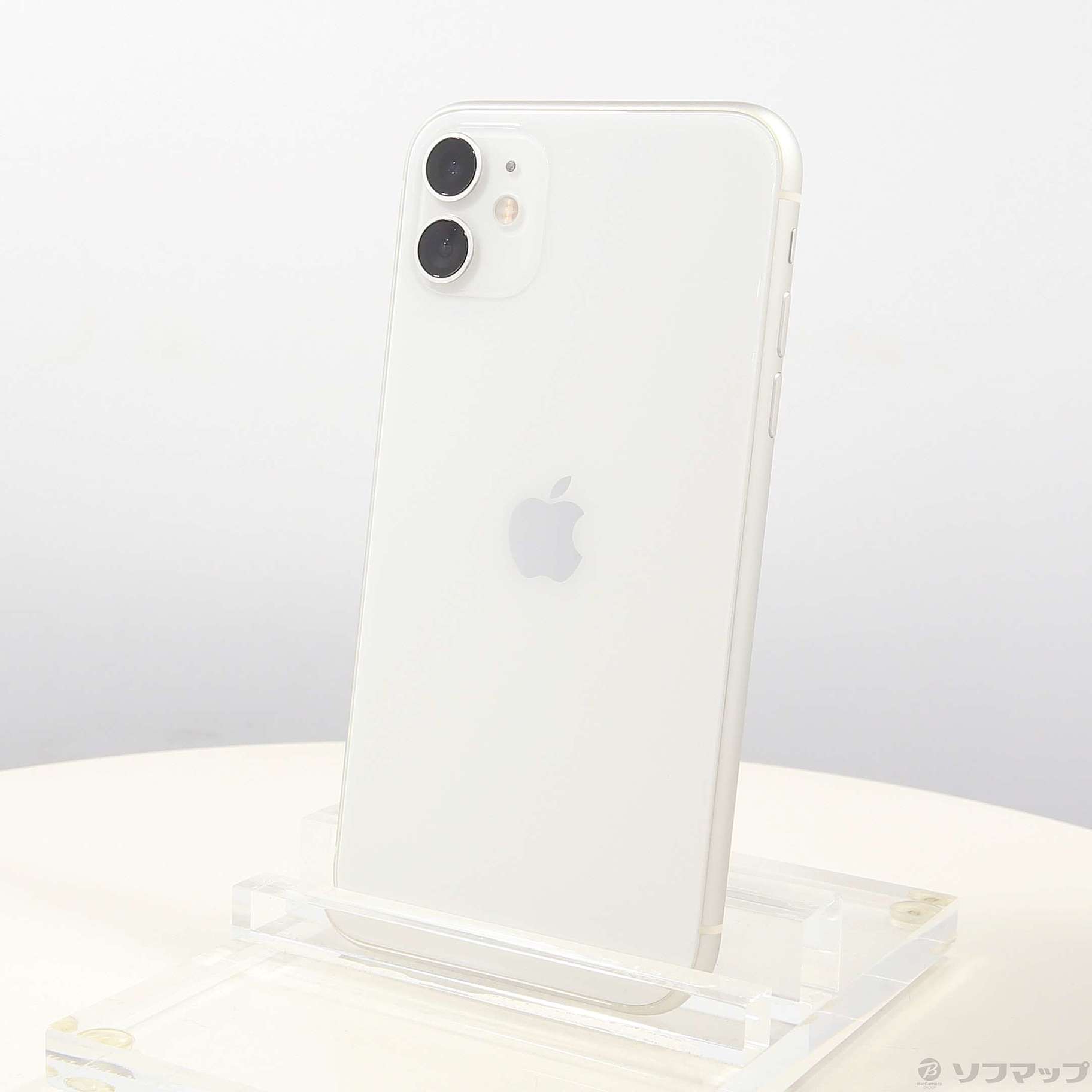 中古】iPhone11 128GB ホワイト MWM22J／A SIMフリー [2133056437396 