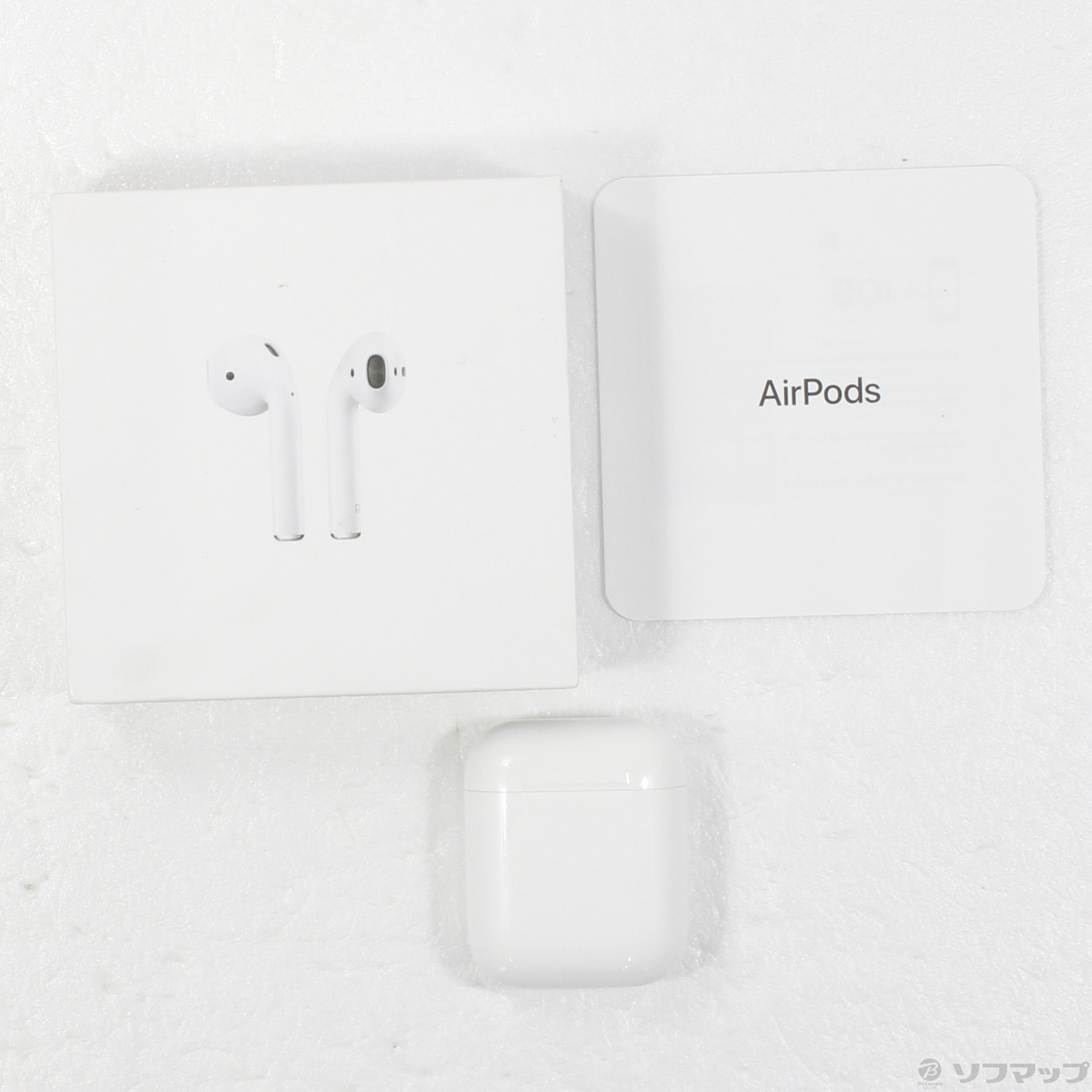 中古】AirPods 第2世代 with Charging Case MV7N2J／A 破損