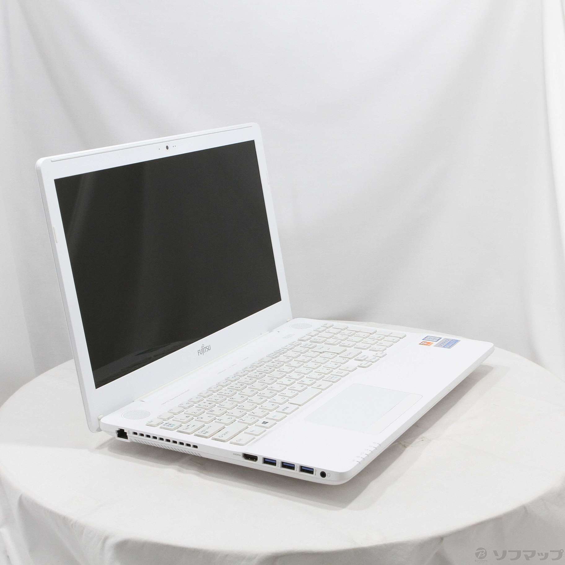 LIFEBOOK AH50／A3 FMVA50A3WP プレミアムホワイト 〔Windows 10〕 ［Core-i7-6700HQ  (2.6GHz)／4GB／HDD1TB／15.6インチワイド］