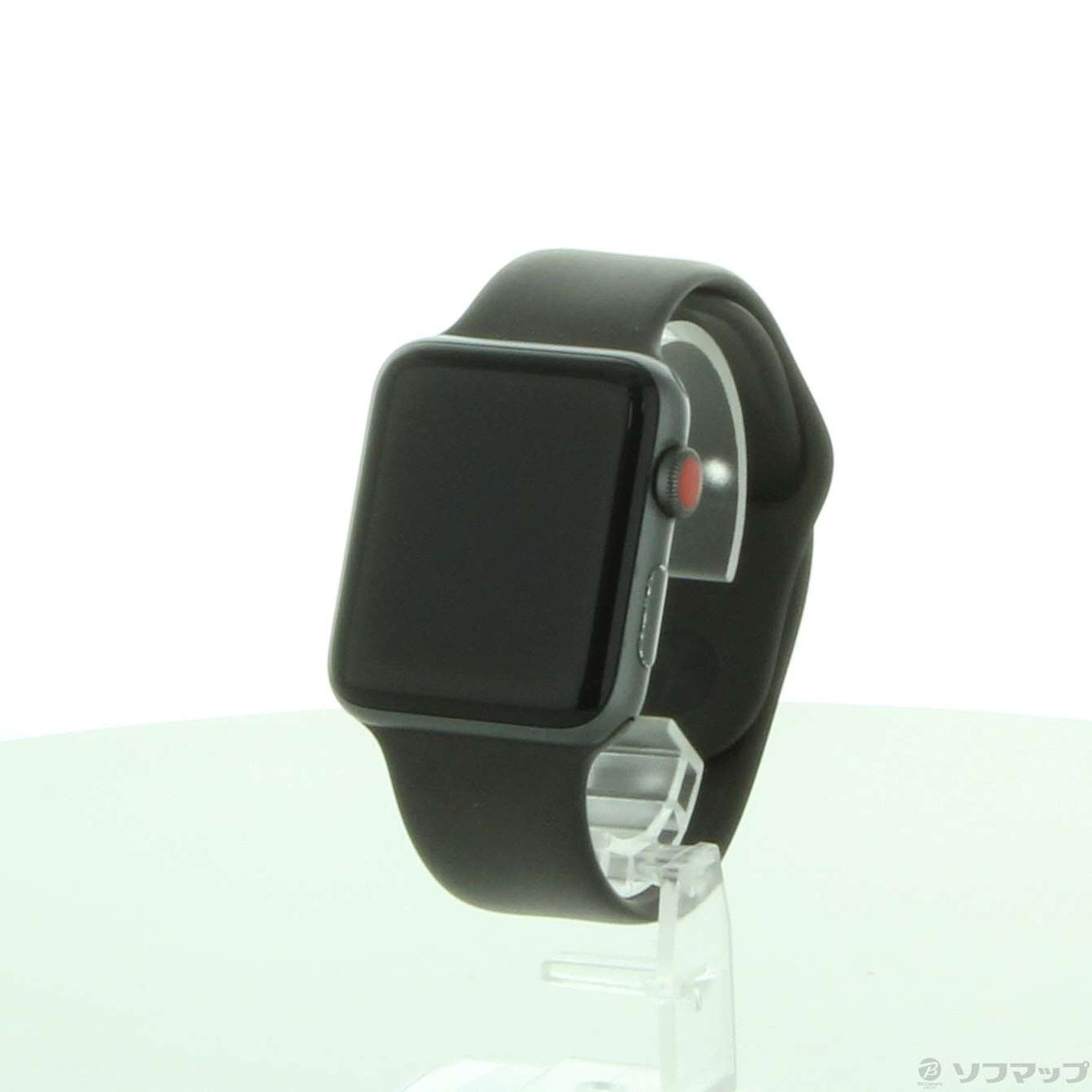 中古】Apple Watch Series 3 GPS + Cellular 42mm スペースグレイアルミニウムケース ブラックスポーツバンド  [2133056448040] - リコレ！|ビックカメラグループ ソフマップの中古通販サイト