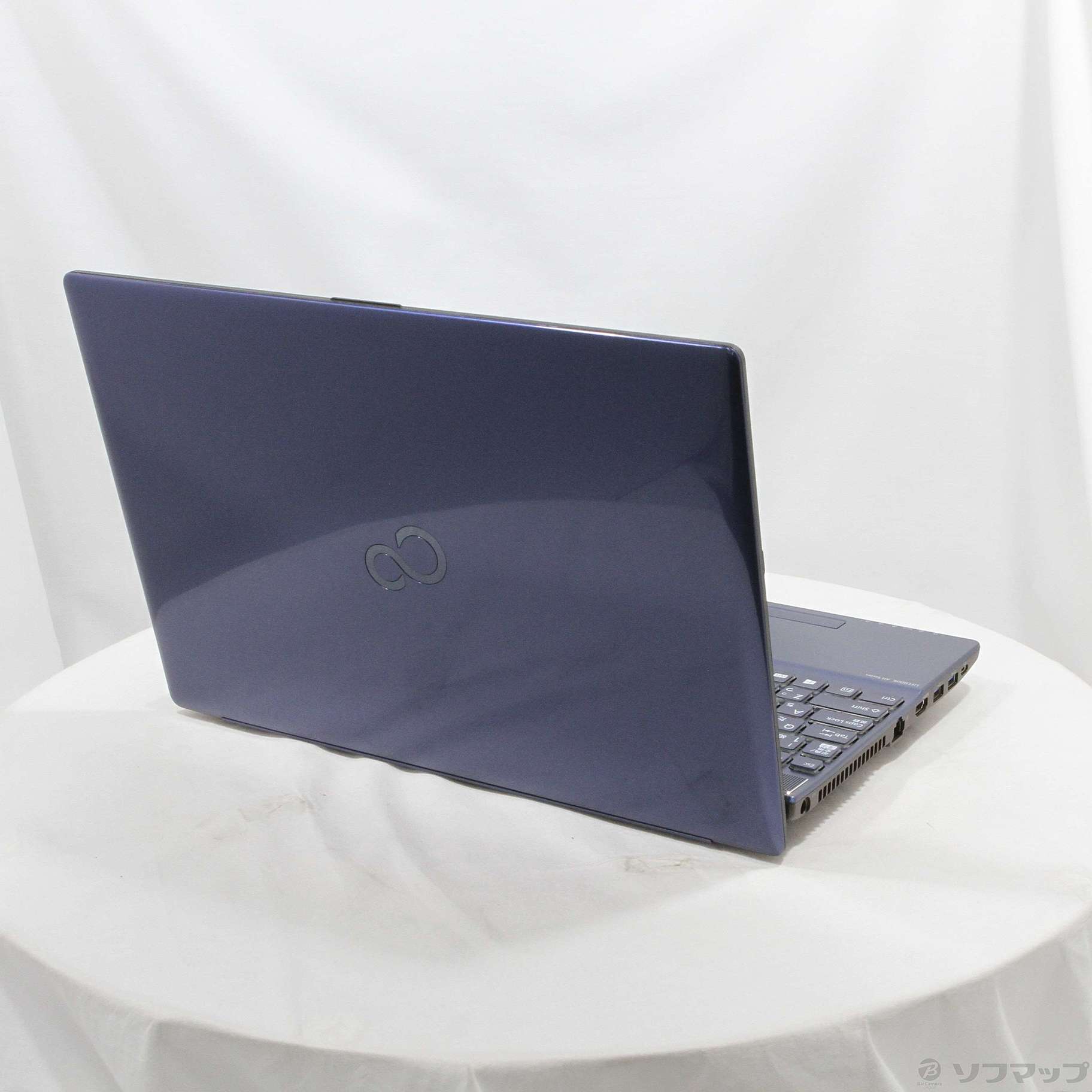 中古】LIFEBOOK AH58／E3 FMVA58E3LN メタリックブルー ［Core i7 1165G7 (2.8GHz)／16GB／SSD1TB／15.6インチワイド］  [2133056454096] - リコレ！|ビックカメラグループ ソフマップの中古通販サイト