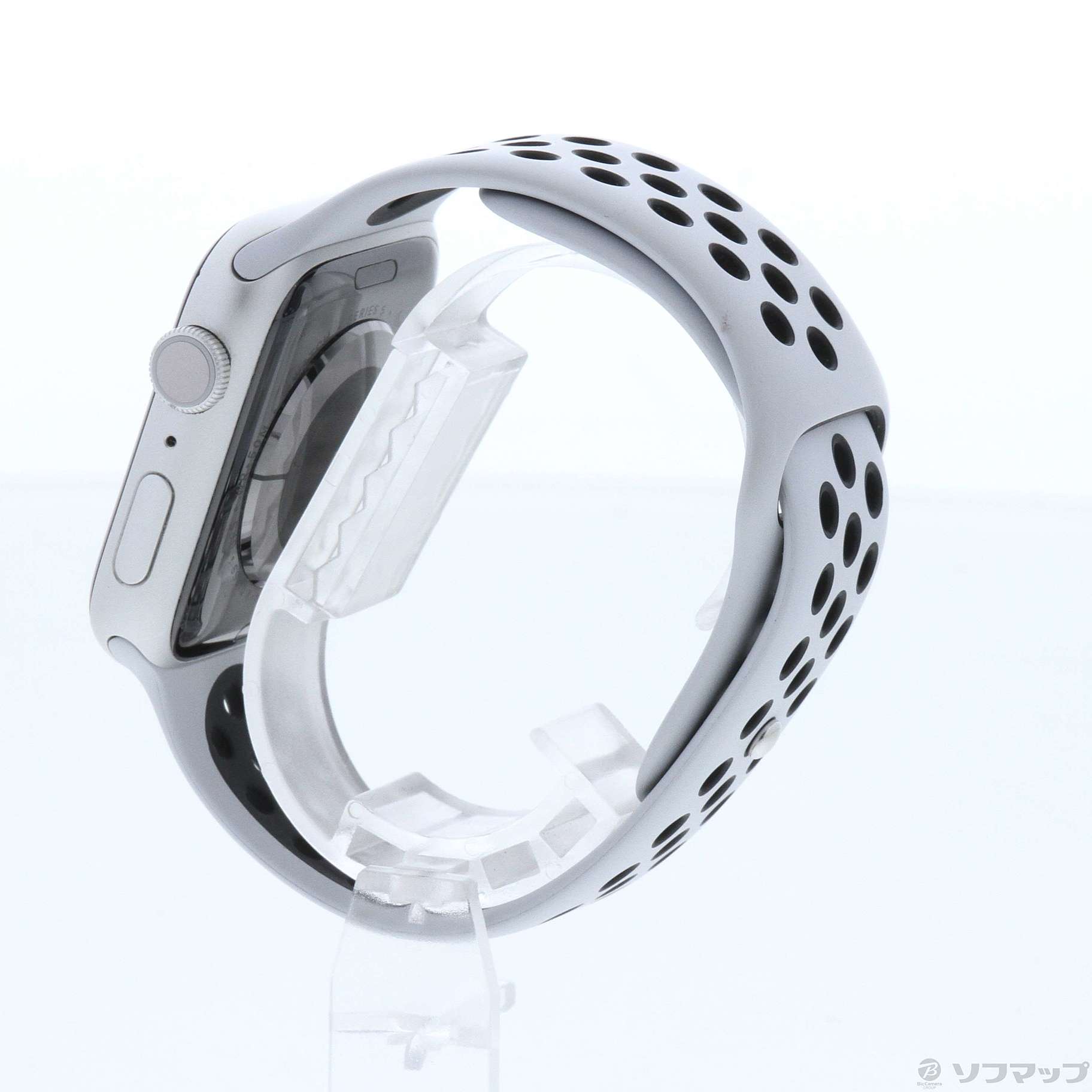 中古】Apple Watch Series 5 Nike GPS 44mm シルバーアルミニウム 