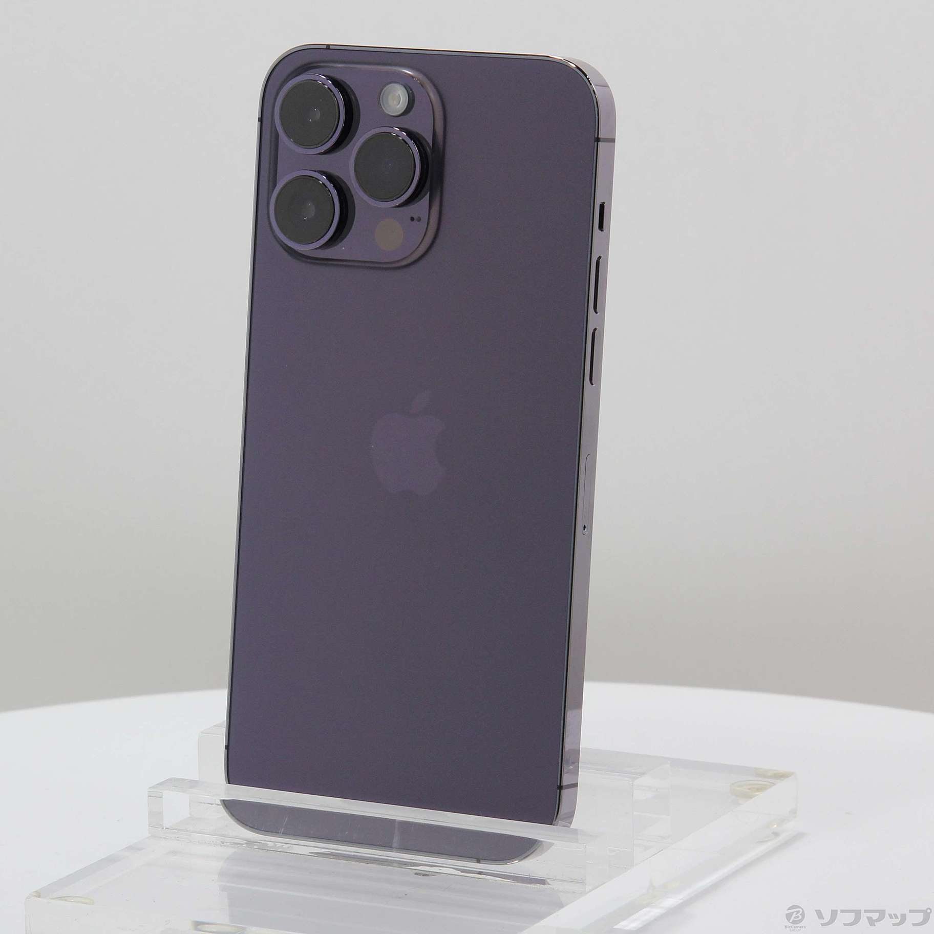 中古】iPhone14 Pro Max 512GB ディープパープル MQ9J3J／A SIMフリー