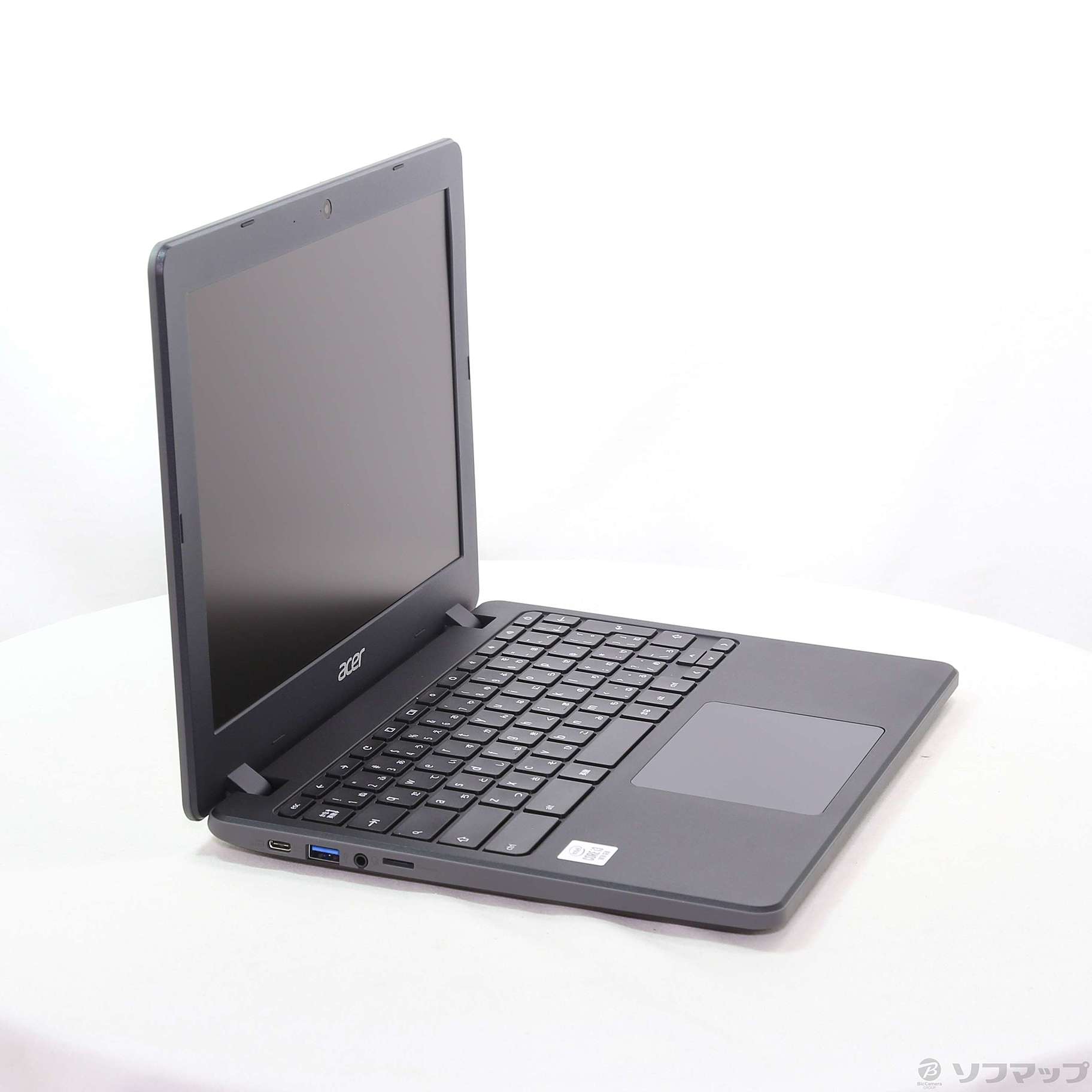 中古】Chromebook 712 C871T-A38P シェールブラック ［Core-i3-10110U  (2.1GHz)／8GB／eMMC64GB／12インチワイド］ [2133056471734] - リコレ！|ビックカメラグループ  ソフマップの中古通販サイト