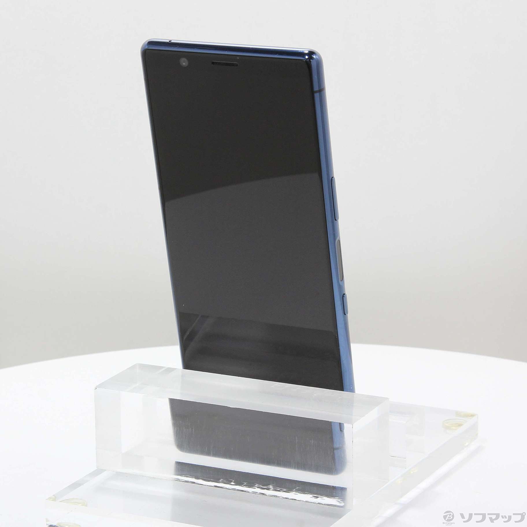 中古】Xperia 5 64GB ブルー SO-01M docomoロック解除SIMフリー 