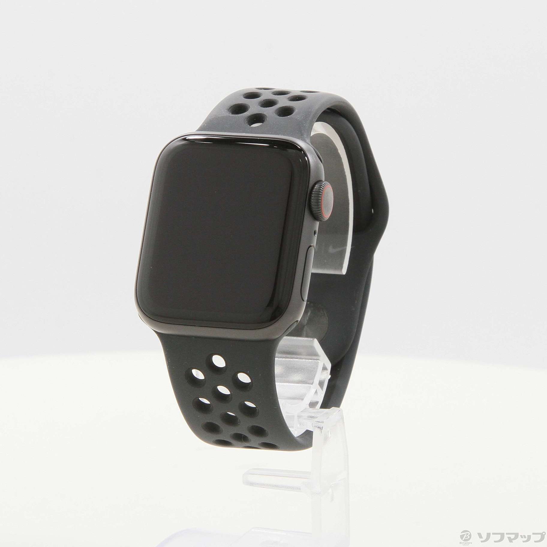 中古】Apple Watch Series 5 Nike GPS + Cellular 40mm スペースグレイ  