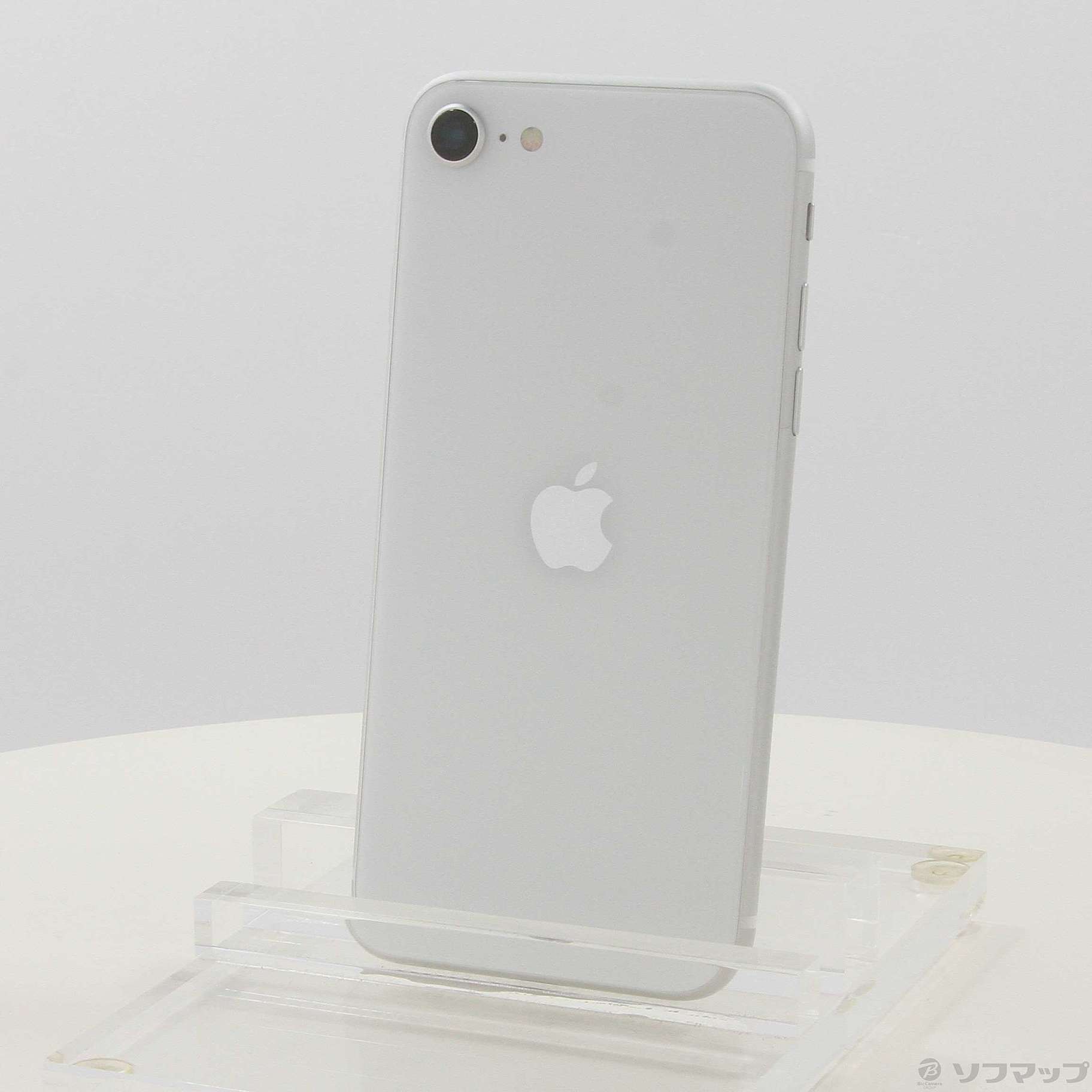 Apple iPhone SE (第2世代) ホワイト 本体　純正ステッカー付き iPhone SE(第2世代)を2026年にレビューする。ホームボタン付きで