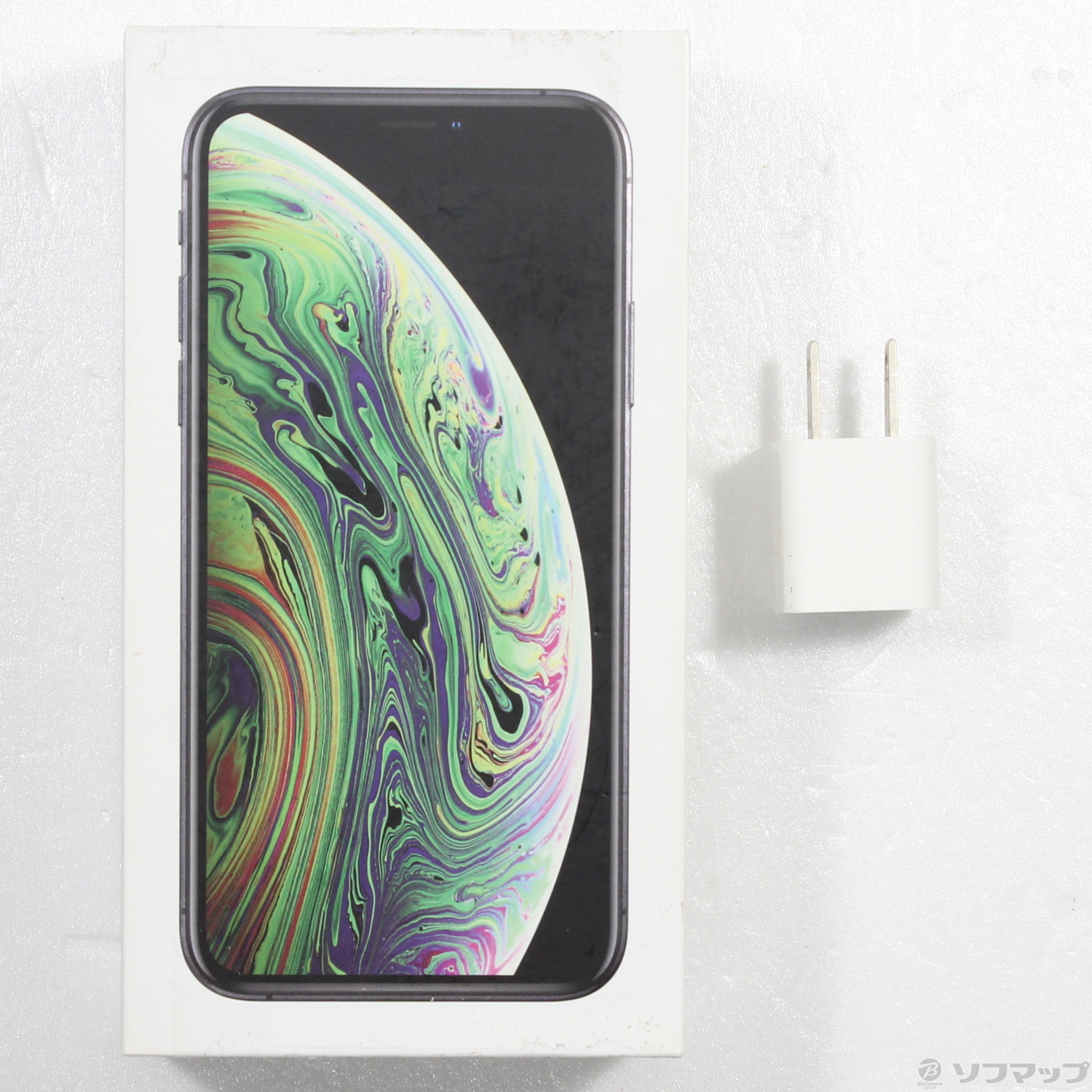 中古】iPhoneXS 64GB スペースグレイ MTAW2J／A SIMフリー