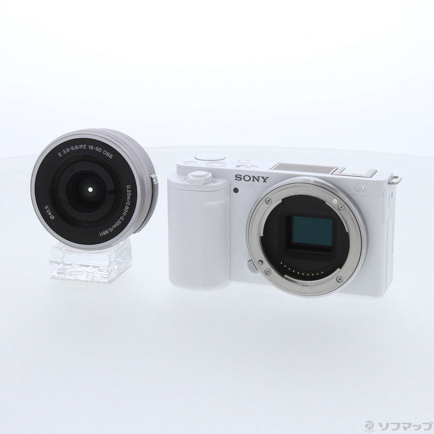 中古】VLOGCAM ZV-E10L パワーズームレンズキット ホワイト [2133056495525] - リコレ！|ビックカメラグループ  ソフマップの中古通販サイト