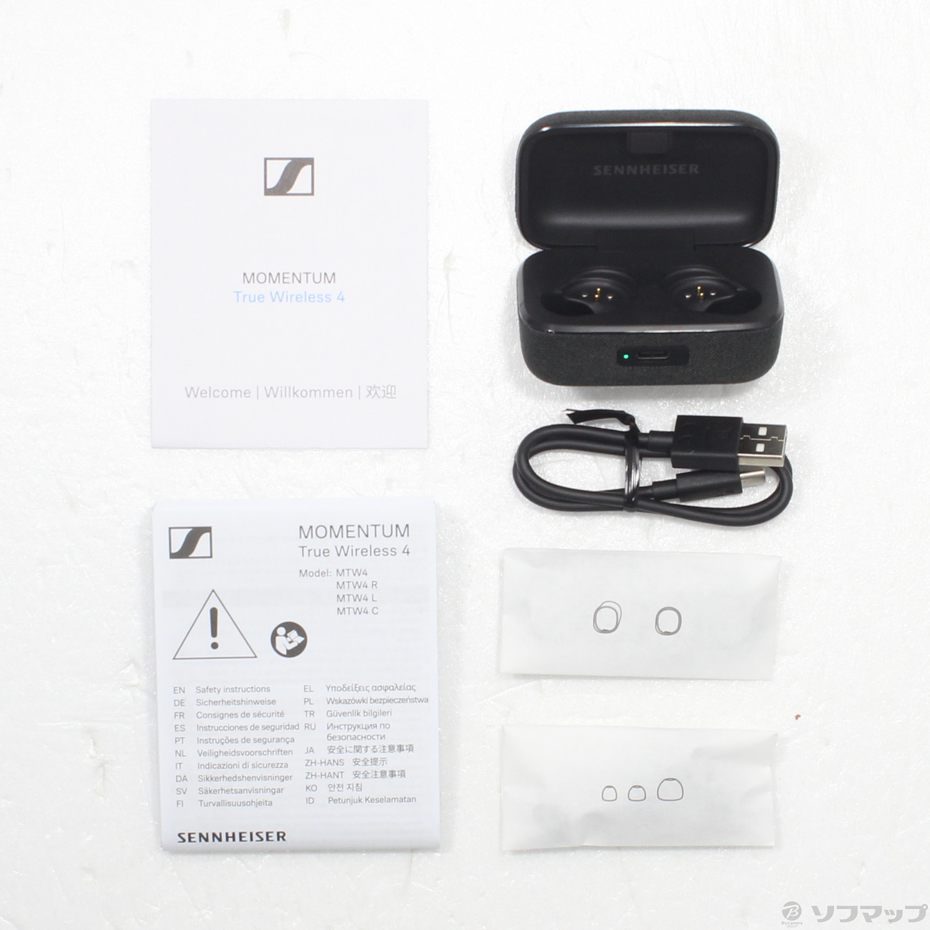 中古】MOMENTUM True Wireless 4 ブラックグラファイト [2133056503053] -  法人専用リコレ！|ソフマップの法人専用中古通販サイト