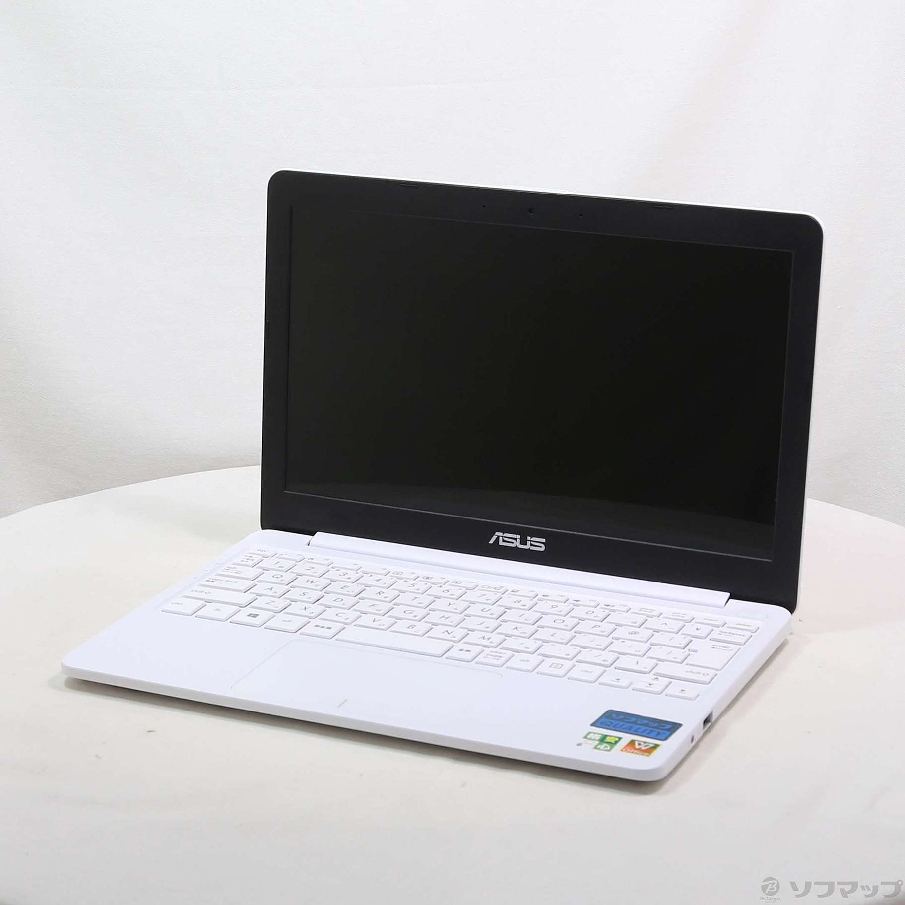 中古】格安安心パソコン VivoBook E203NA E203NA-464W パールホワイト 〔Windows 10〕 ［Celeron N3350  (1.1GHz)／4GB／eMMC64GB／11.6インチワイド］ [2133056503640] - リコレ！|ビックカメラグループ  ソフマップの中古通販サイト